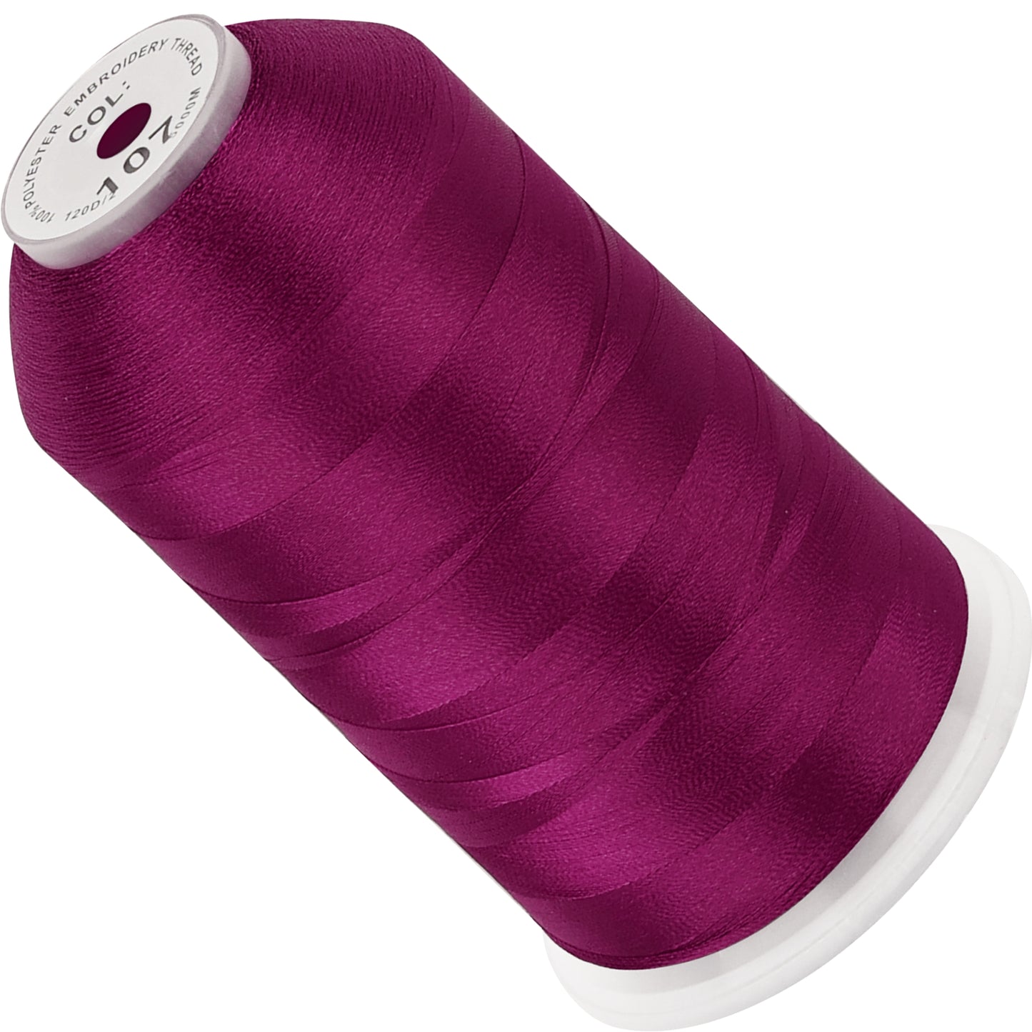 New brothread 100% Polyester with High Sheen Embroidery Thread, 5000M, 40WT(120D/2) 150+ Colors Selected for Commercial Multi Needles and Single Needle Embroidery Machine