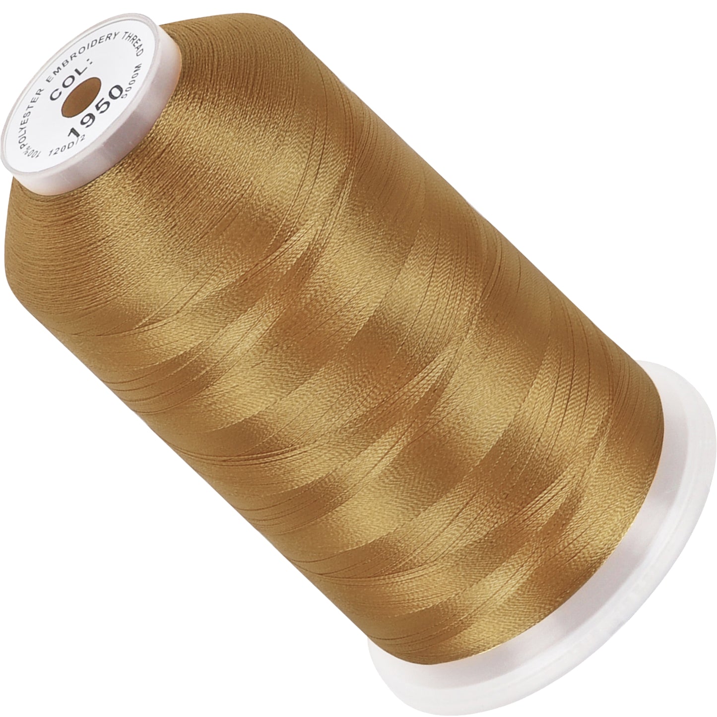 New brothread 100% Polyester with High Sheen Embroidery Thread, 5000M, 40WT(120D/2) 150+ Colors Selected for Commercial Multi Needles and Single Needle Embroidery Machine