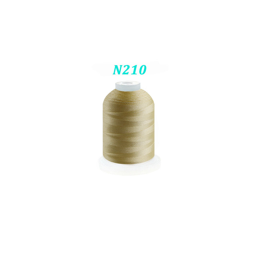 New brothread Single Huge Spool 1000M Each Polyester Embroidery Machine Thread 40WT - Janome Colors