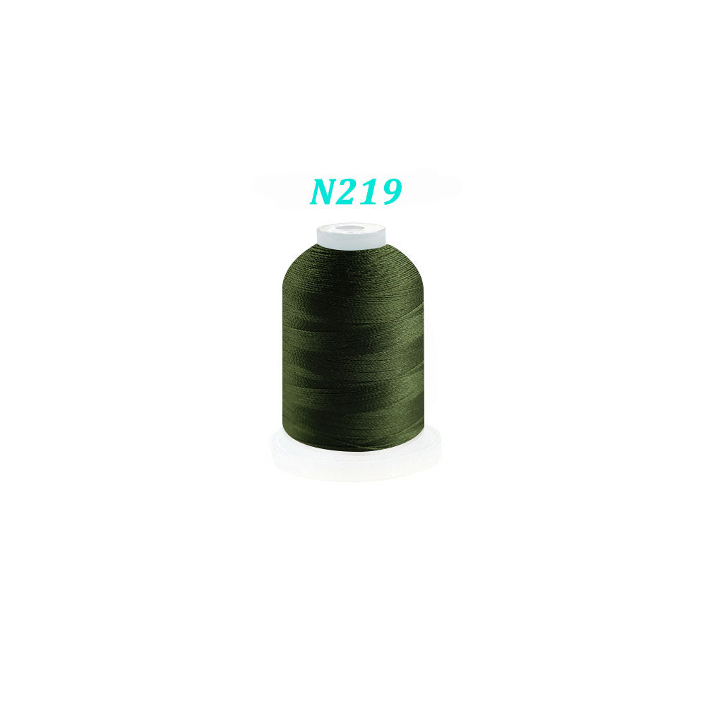 New brothread Single Huge Spool 1000M Each Polyester Embroidery Machine Thread 40WT - Janome Colors