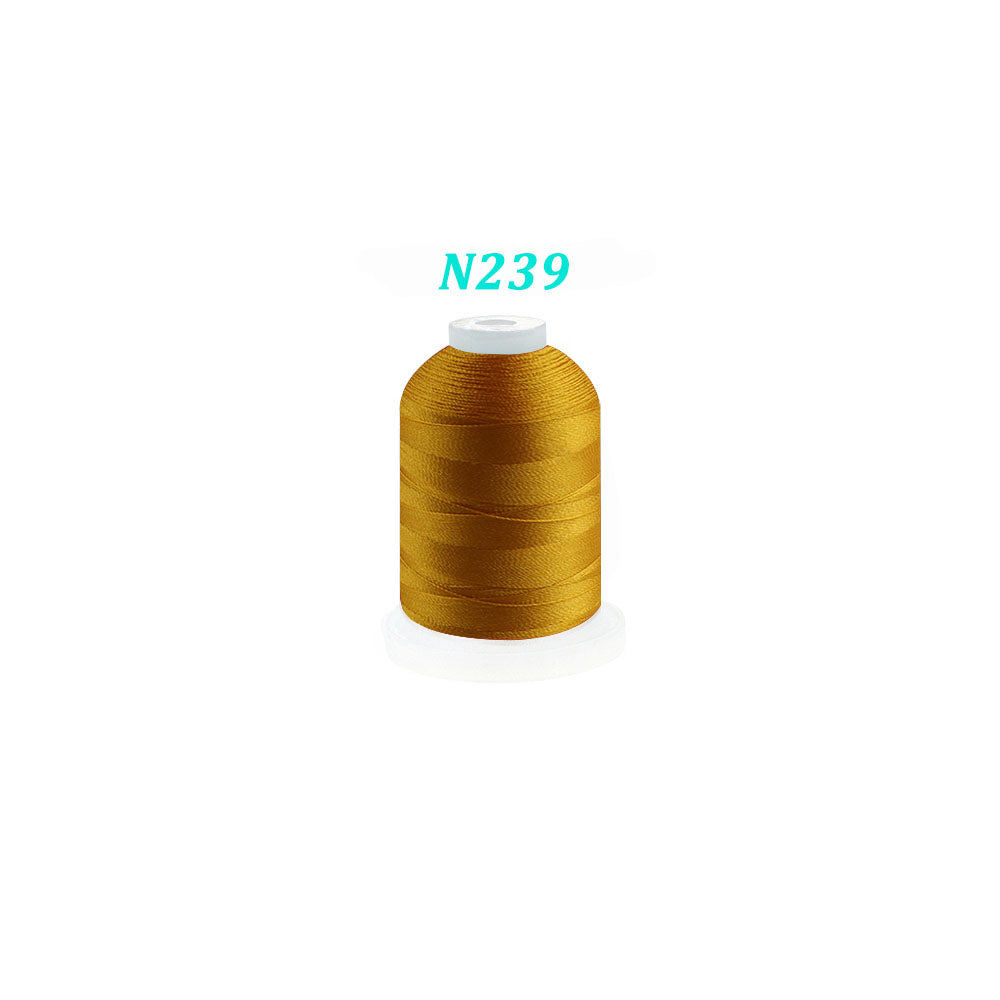 New brothread Single Huge Spool 1000M Each Polyester Embroidery Machine Thread 40WT - Janome Colors