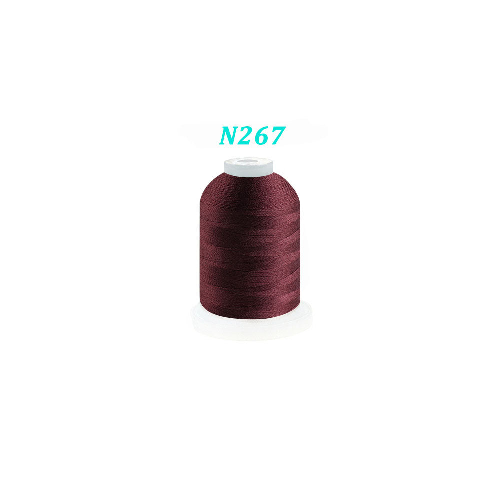 New brothread Single Huge Spool 1000M Each Polyester Embroidery Machine Thread 40WT - Janome Colors