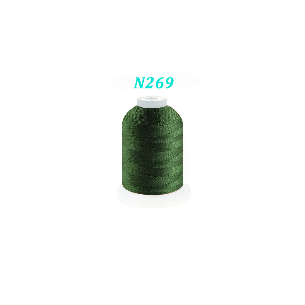 New brothread Single Huge Spool 1000M Each Polyester Embroidery Machine Thread 40WT - Janome Colors