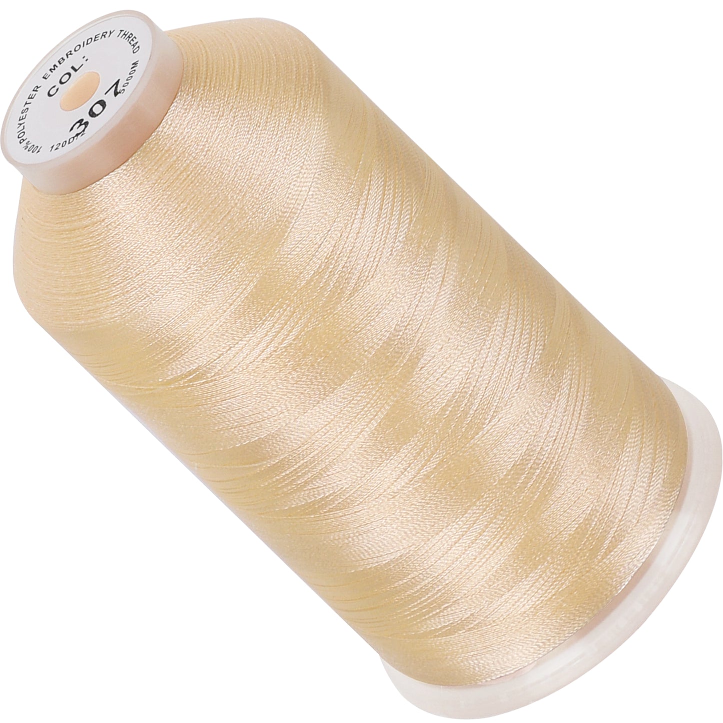 New brothread 100% Polyester with High Sheen Embroidery Thread, 5000M, 40WT(120D/2) 150+ Colors Selected for Commercial Multi Needles and Single Needle Embroidery Machine