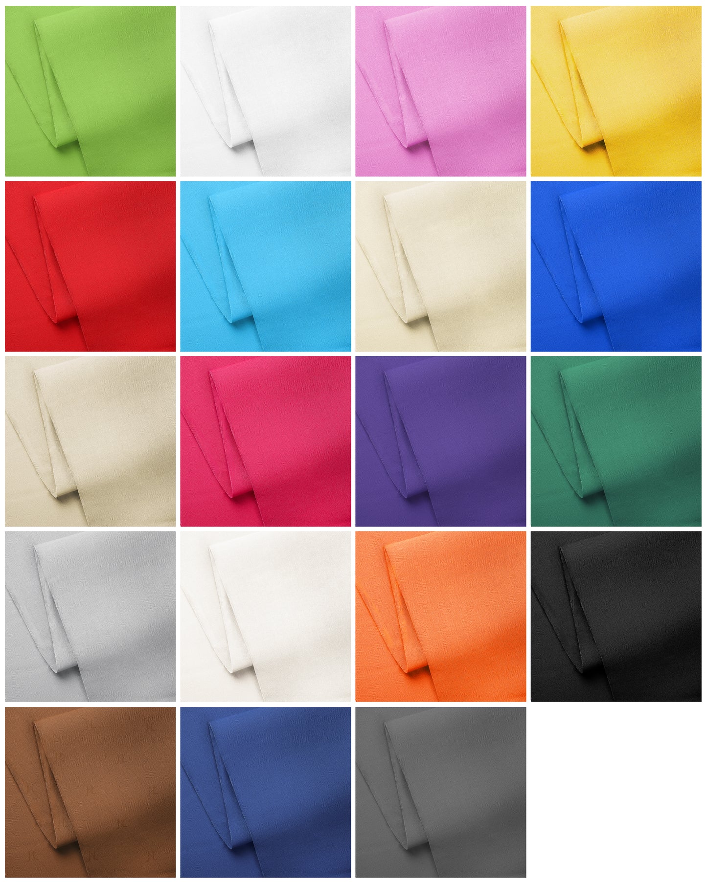 Craftido-19 Options-100% Cotton Fabric by The Yard in Solid Color 44”Wide by 3yd (9 ft) -Medium Weight 5.2 oz- for Quilting, Sewing, Crafts, Binding, Backing and Lining