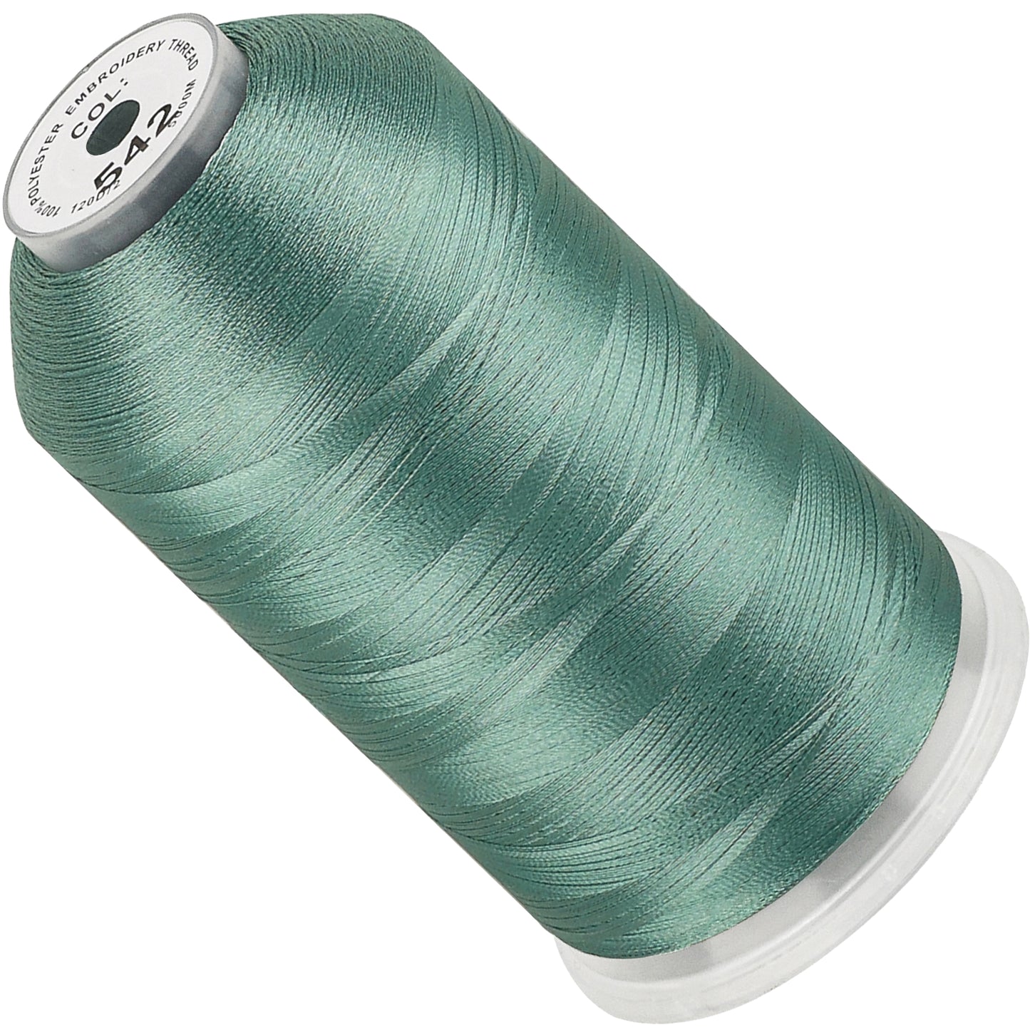 New brothread 100% Polyester with High Sheen Embroidery Thread, 5000M, 40WT(120D/2) 150+ Colors Selected for Commercial Multi Needles and Single Needle Embroidery Machine