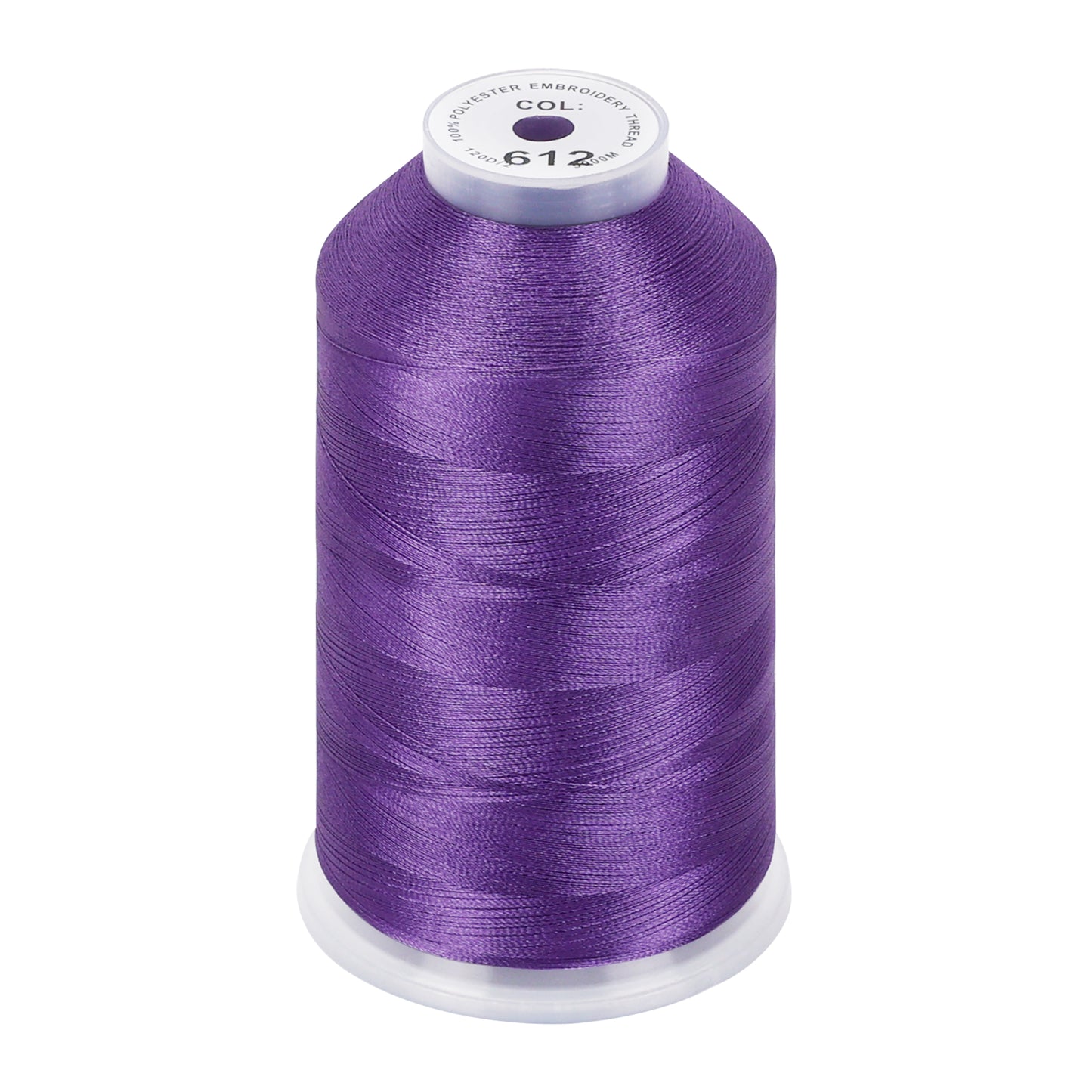 New brothread 100% Polyester with High Sheen Embroidery Thread, 5000M, 40WT(120D/2) 150+ Colors Selected for Commercial Multi Needles and Single Needle Embroidery Machine