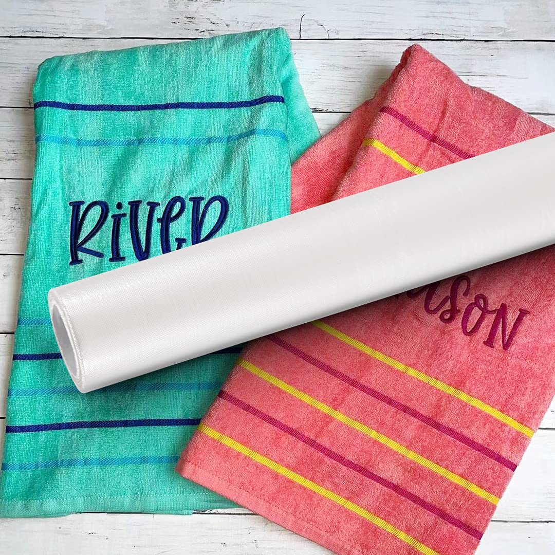 New brothread Light Weight Clear Wash Away - Water Soluble Embroidery Topping Film
