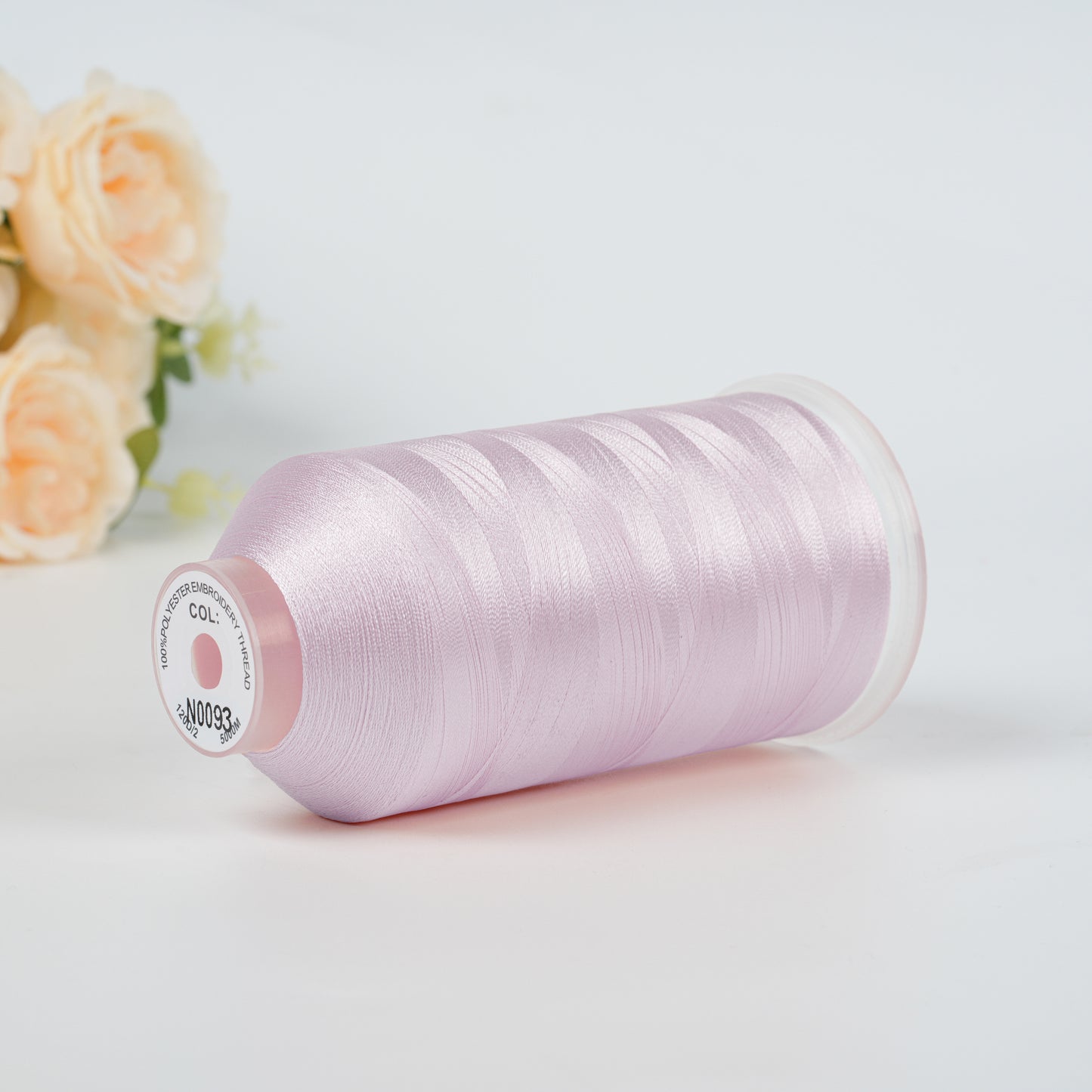 New Brothread 155+ Colors 40WT Polyester Embroidery Machine Thread | 5000M per Spool | Compatible with Janome Colors for Commercial/Home Use