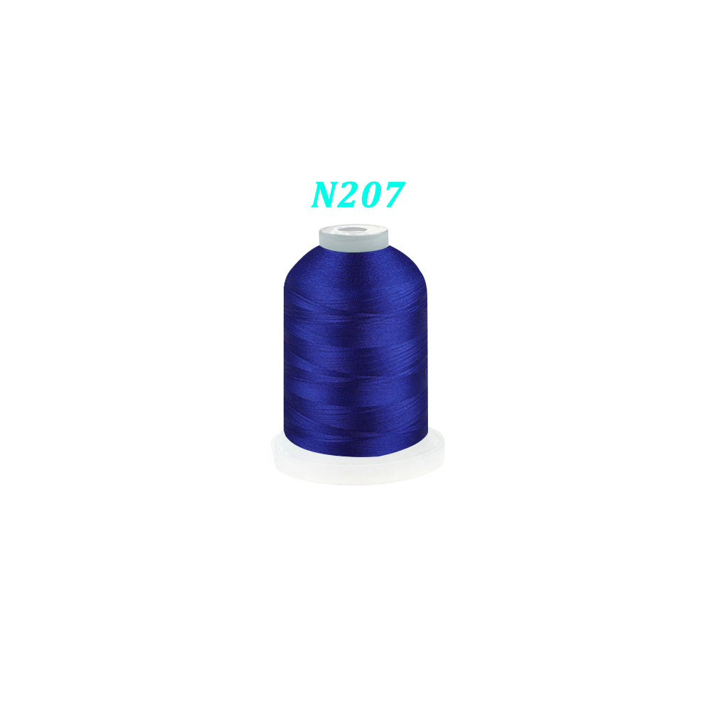 New brothread Single Huge Spool 1000M Each Polyester Embroidery Machine Thread 40WT - Janome Colors