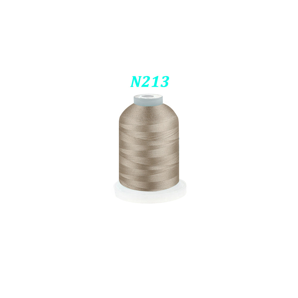 New brothread Single Huge Spool 1000M Each Polyester Embroidery Machine Thread 40WT - Janome Colors