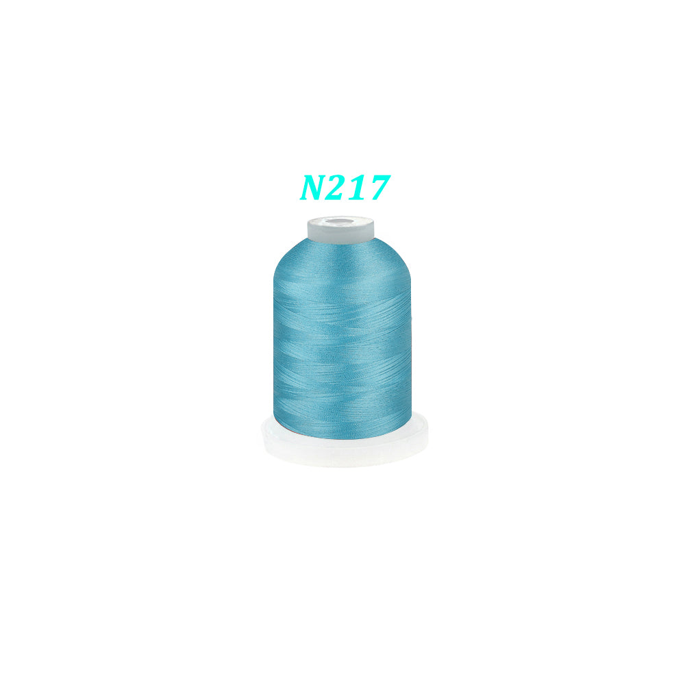 New brothread Single Huge Spool 1000M Each Polyester Embroidery Machine Thread 40WT - Janome Colors