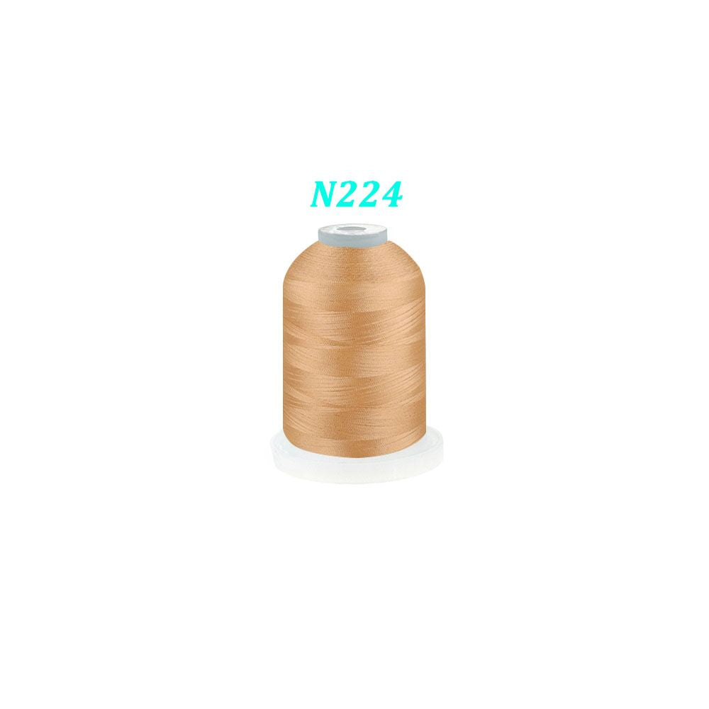 New brothread Single Huge Spool 1000M Each Polyester Embroidery Machine Thread 40WT - Janome Colors