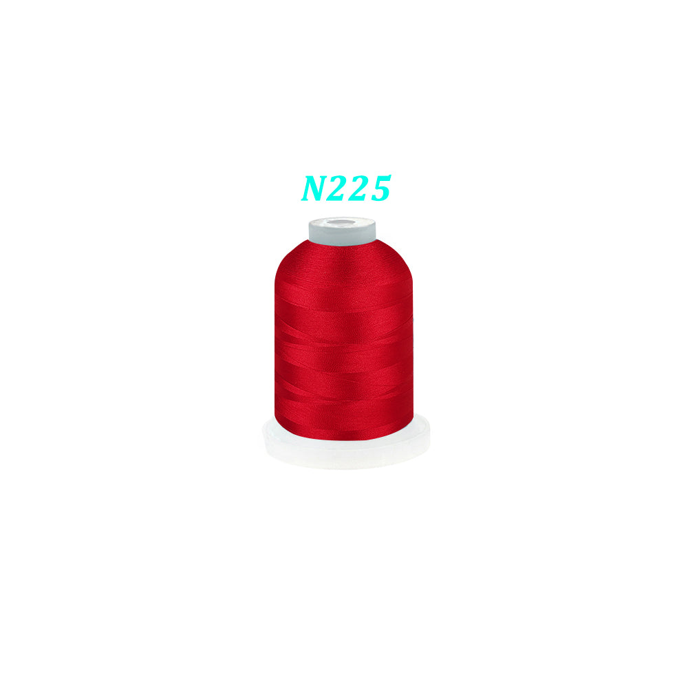 New brothread Single Huge Spool 1000M Each Polyester Embroidery Machine Thread 40WT - Janome Colors