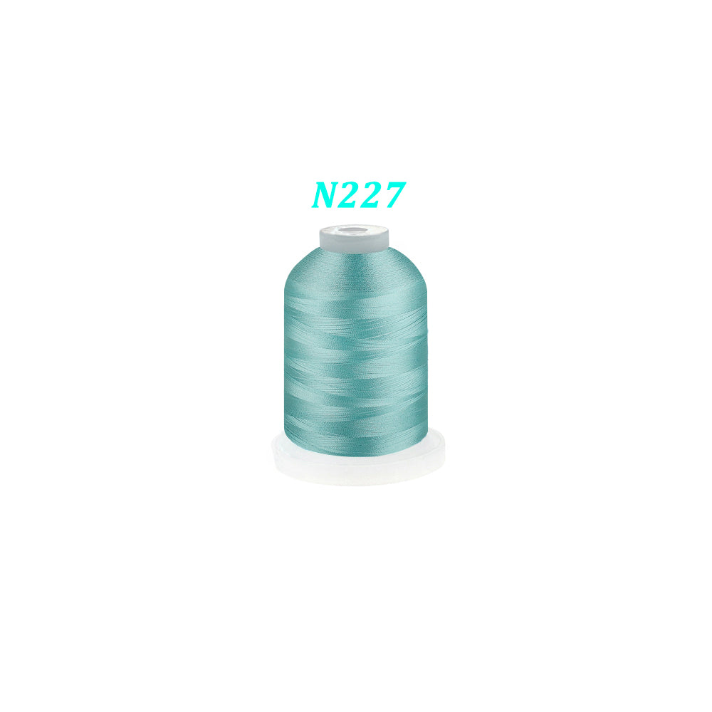 New brothread Single Huge Spool 1000M Each Polyester Embroidery Machine Thread 40WT - Janome Colors