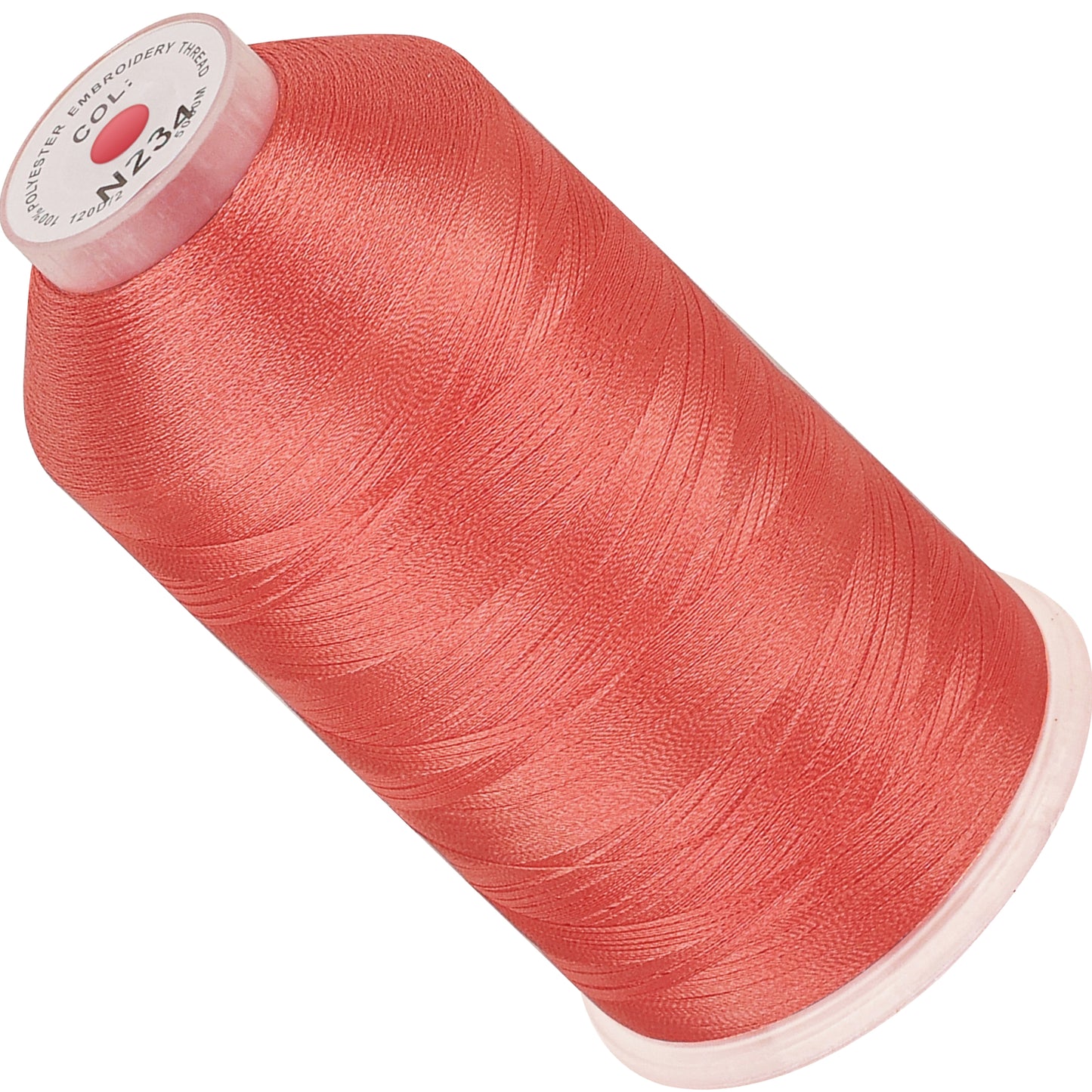 New brothread 100% Polyester with High Sheen Embroidery Thread, 5000M, 40WT(120D/2) 150+ Colors Selected for Commercial Multi Needles and Single Needle Embroidery Machine