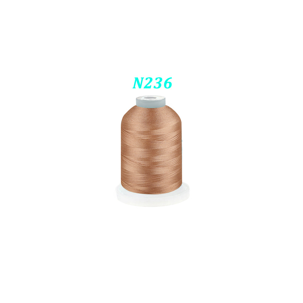 New brothread Single Huge Spool 1000M Each Polyester Embroidery Machine Thread 40WT - Janome Colors