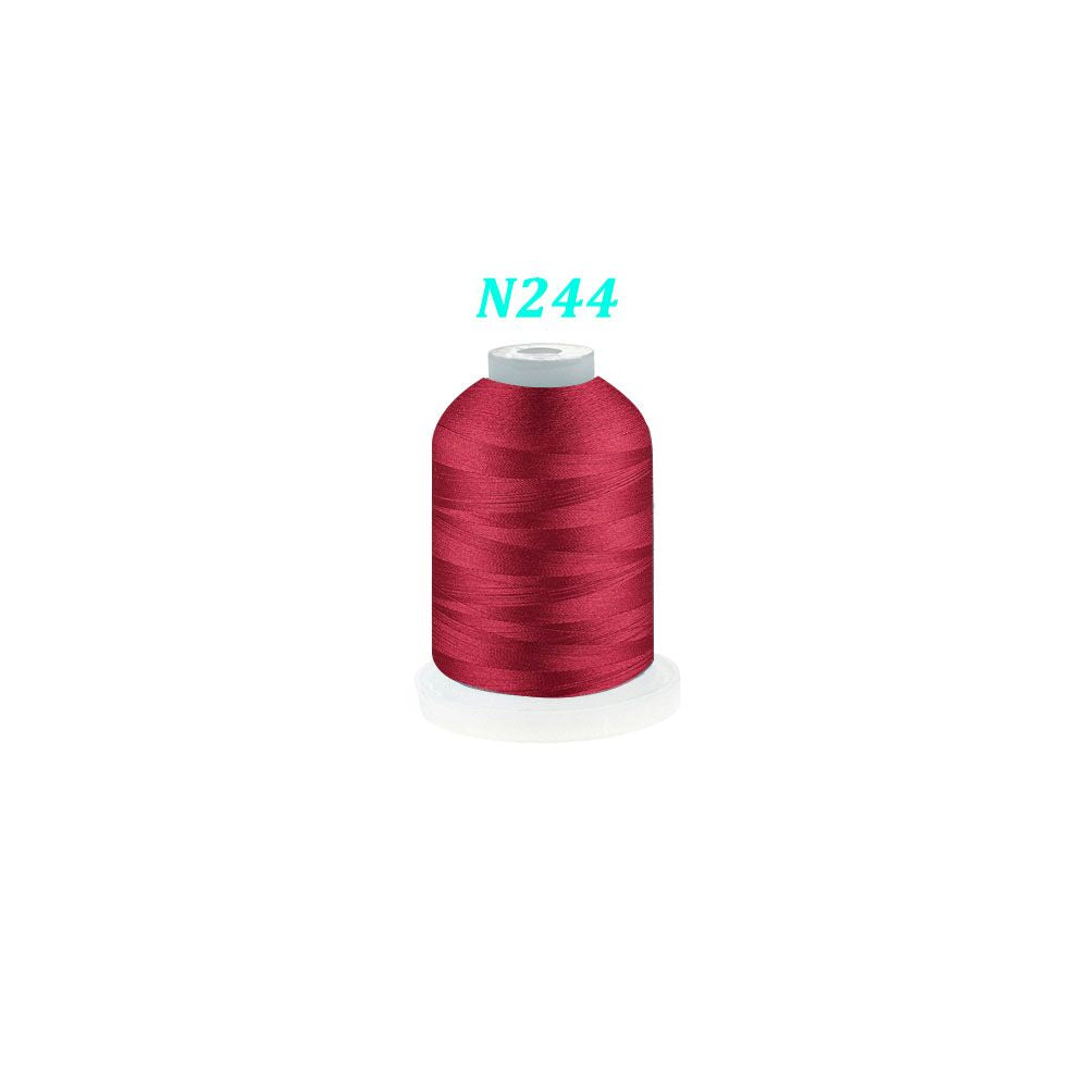 New brothread Single Huge Spool 1000M Each Polyester Embroidery Machine Thread 40WT - Janome Colors