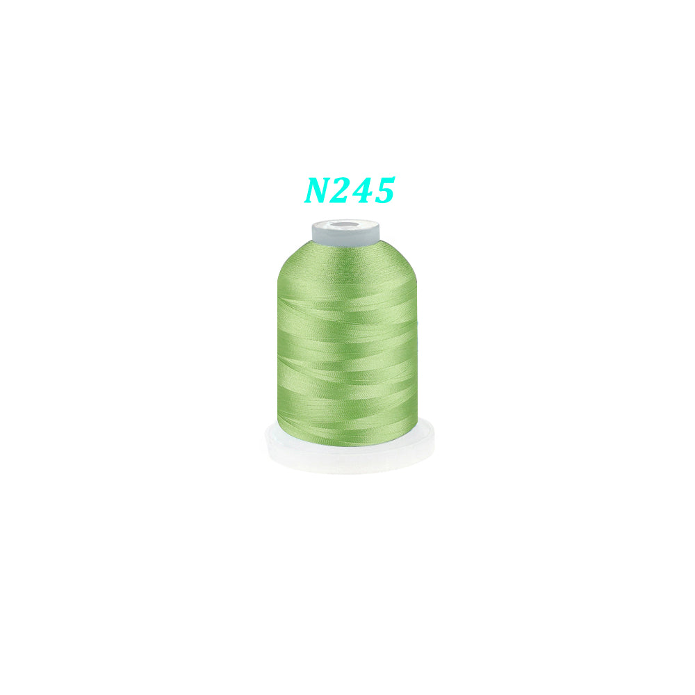 New brothread Single Huge Spool 1000M Each Polyester Embroidery Machine Thread 40WT - Janome Colors