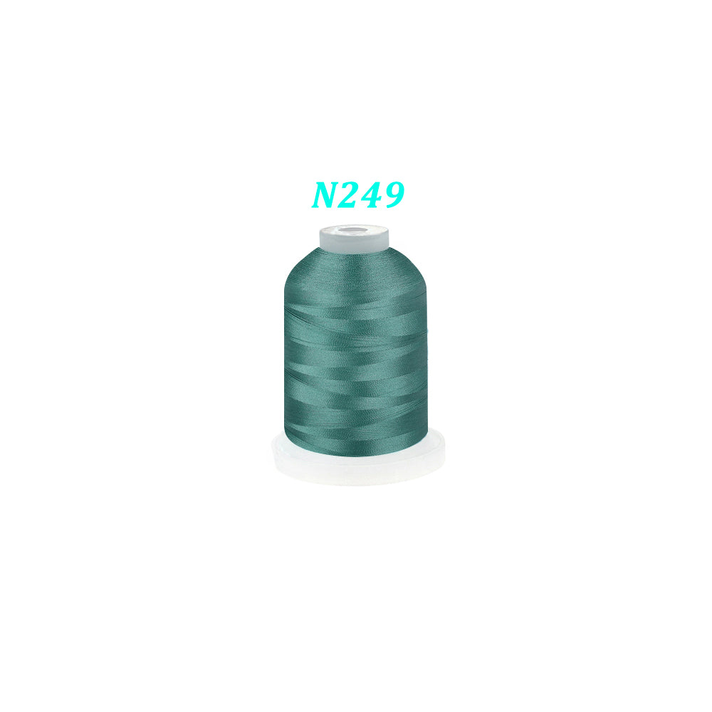 New brothread Single Huge Spool 1000M Each Polyester Embroidery Machine Thread 40WT - Janome Colors