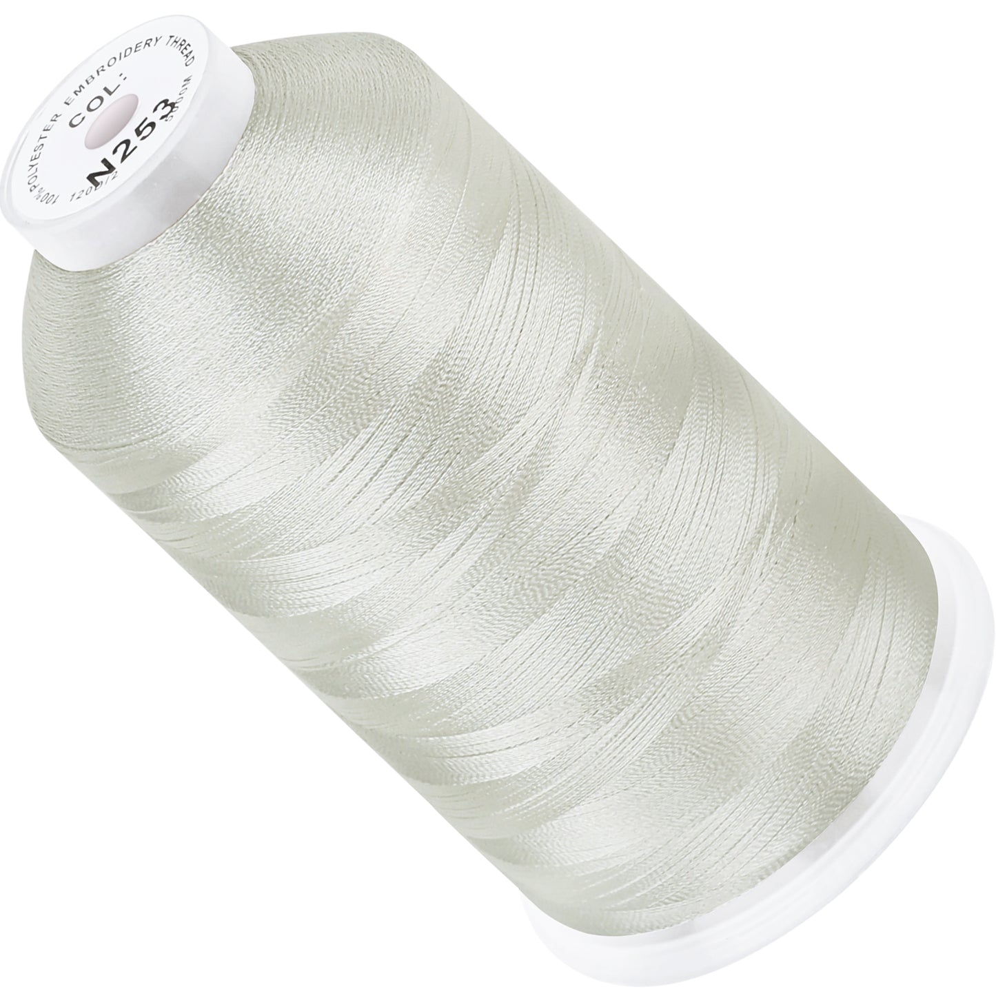 New brothread 100% Polyester with High Sheen Embroidery Thread, 5000M, 40WT(120D/2) 150+ Colors Selected for Commercial Multi Needles and Single Needle Embroidery Machine