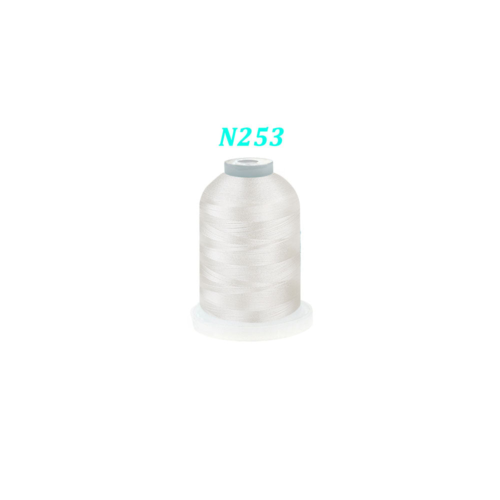 New brothread Single Huge Spool 1000M Each Polyester Embroidery Machine Thread 40WT - Janome Colors