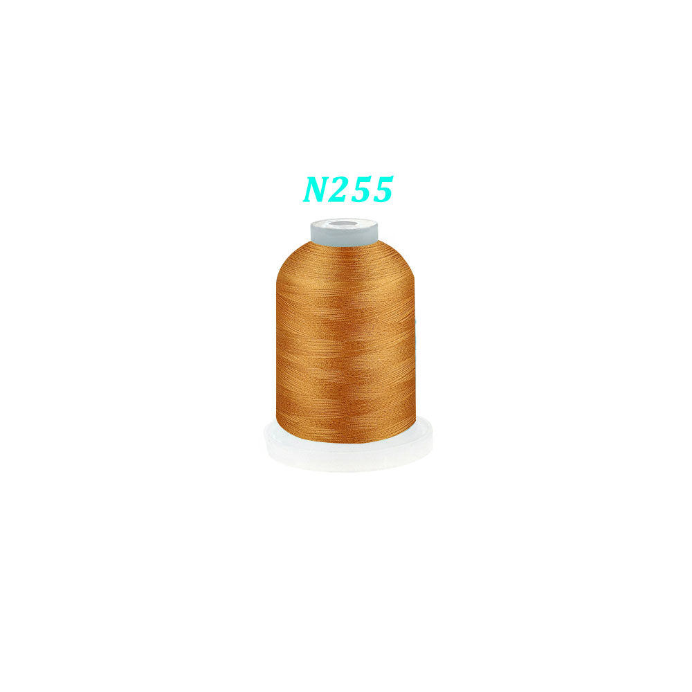 New brothread Single Huge Spool 1000M Each Polyester Embroidery Machine Thread 40WT - Janome Colors