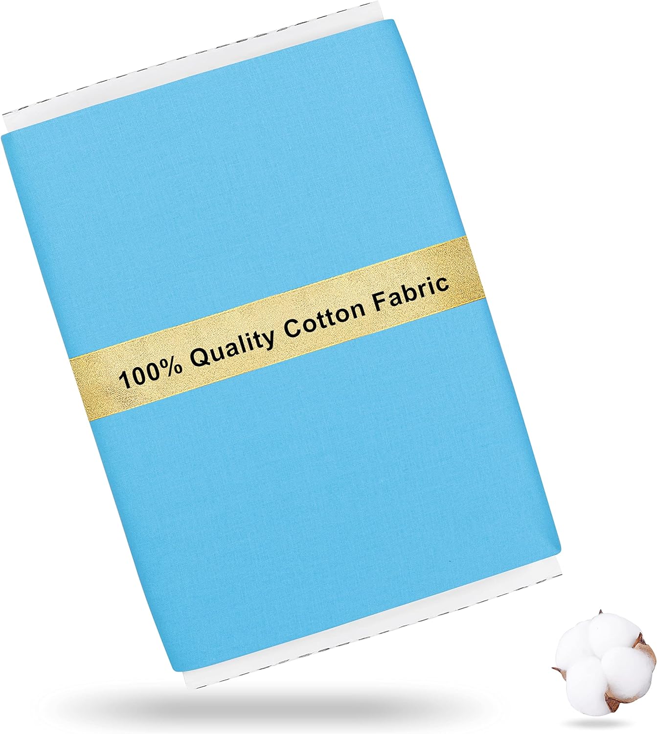 Craftido-19 Options-100% Cotton Fabric by The Yard in Solid Color 44”Wide by 3yd (9 ft) -Medium Weight 5.2 oz- for Quilting, Sewing, Crafts, Binding, Backing and Lining