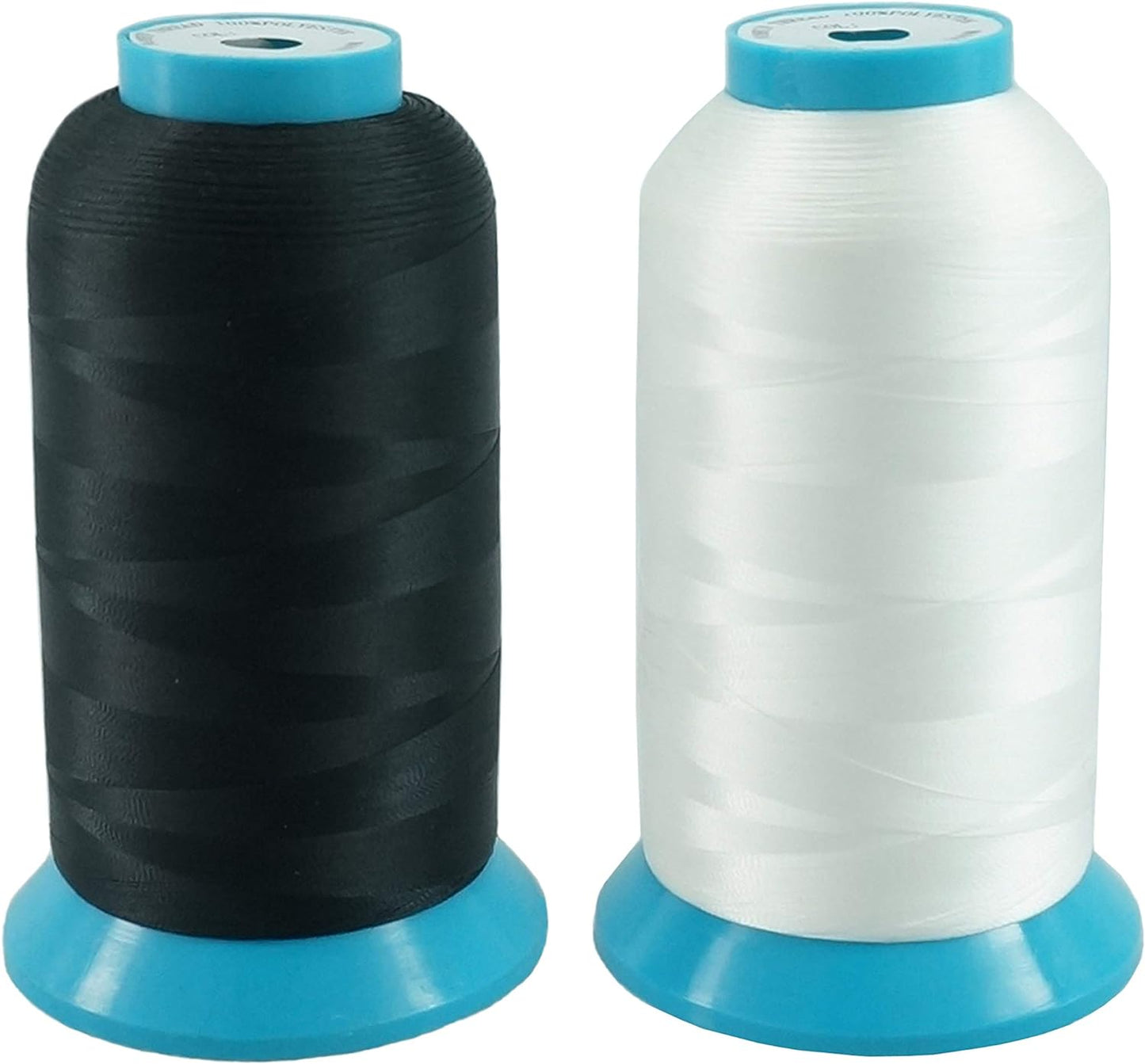 New brothread Set of 2 Bobbin Thread/Bottom Thread 60WT Huge Spool 5000M (5500Y) for Embroidery and Sewing Machines