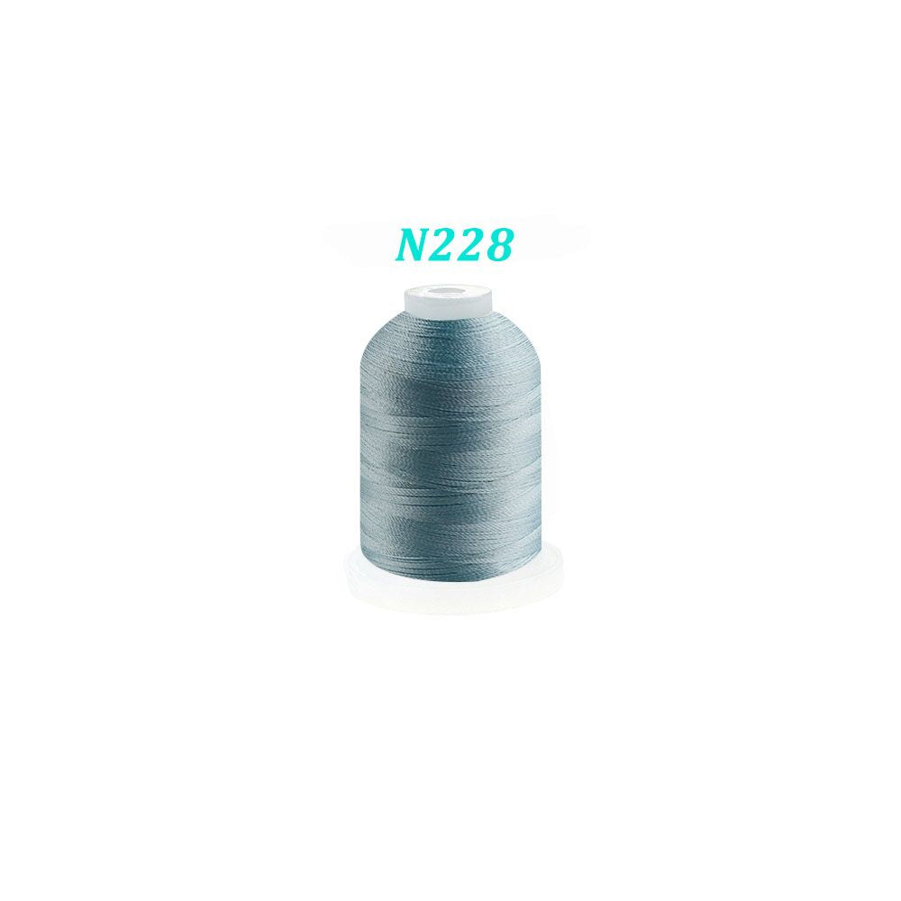 New brothread Single Huge Spool 1000M Each Polyester Embroidery Machine Thread 40WT - Janome Colors