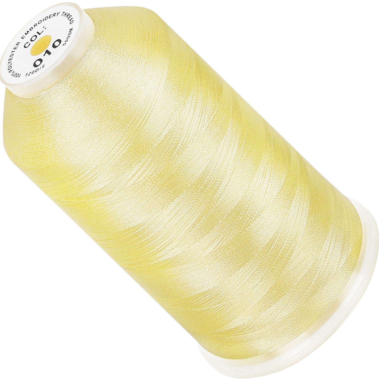 New brothread 100% Polyester with High Sheen Embroidery Thread, 5000M, 40WT(120D/2) 150+ Colors Selected for Commercial Multi Needles and Single Needle Embroidery Machine