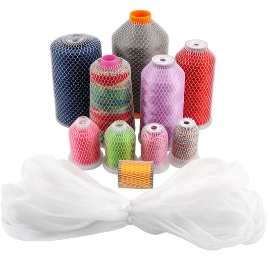 New Brothread Thread Net Spool Saver for Different Sizes of Embroidery Sewing Quilting and Serger Thread