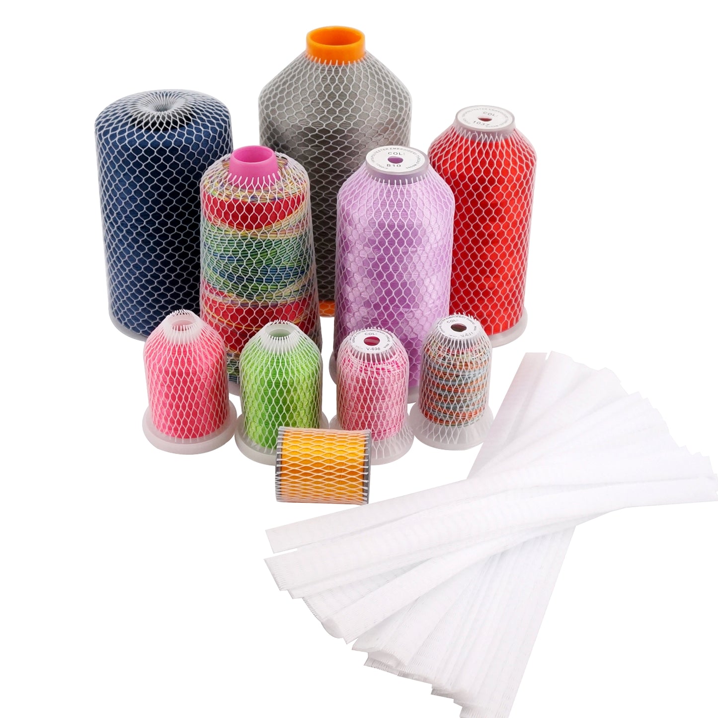 New Brothread Thread Net Spool Saver for Different Sizes of Embroidery Sewing Quilting and Serger Thread