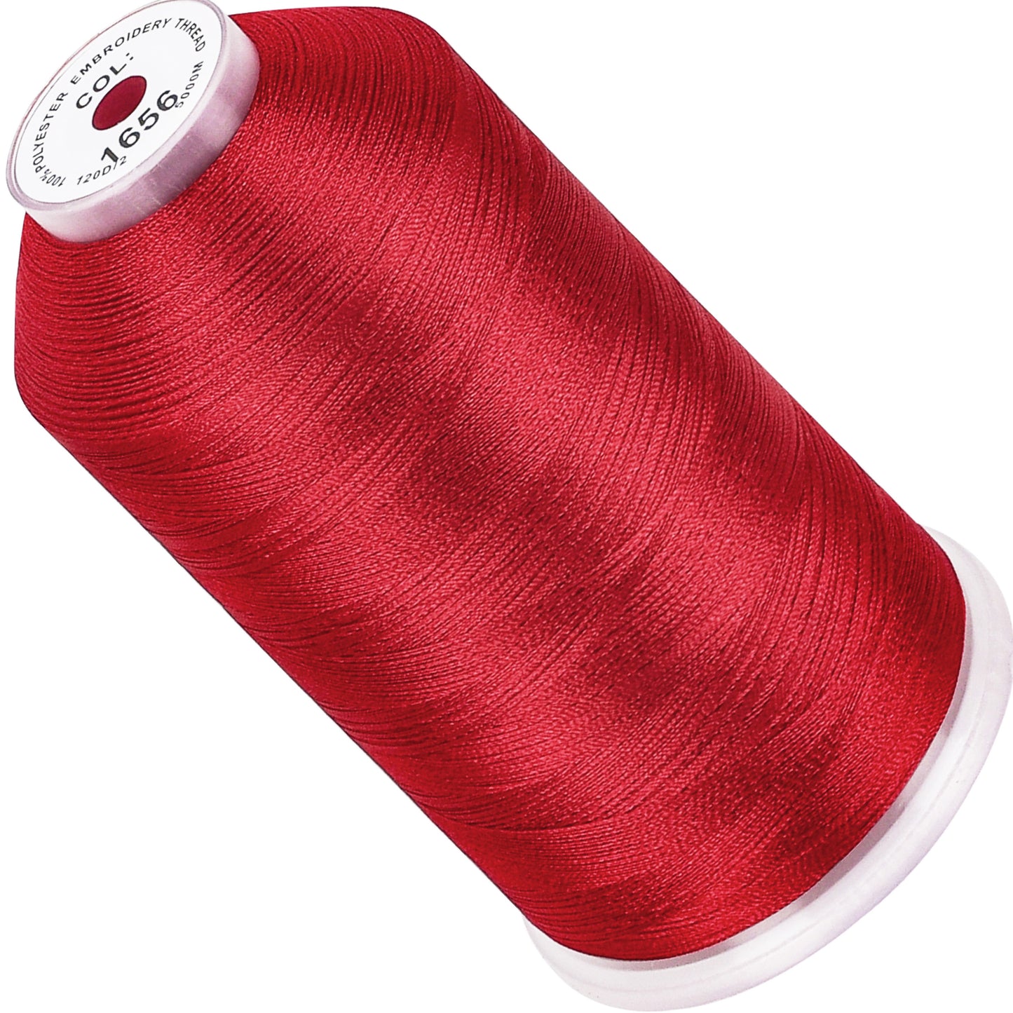 New brothread 100% Polyester with High Sheen Embroidery Thread, 5000M, 40WT(120D/2) 150+ Colors Selected for Commercial Multi Needles and Single Needle Embroidery Machine