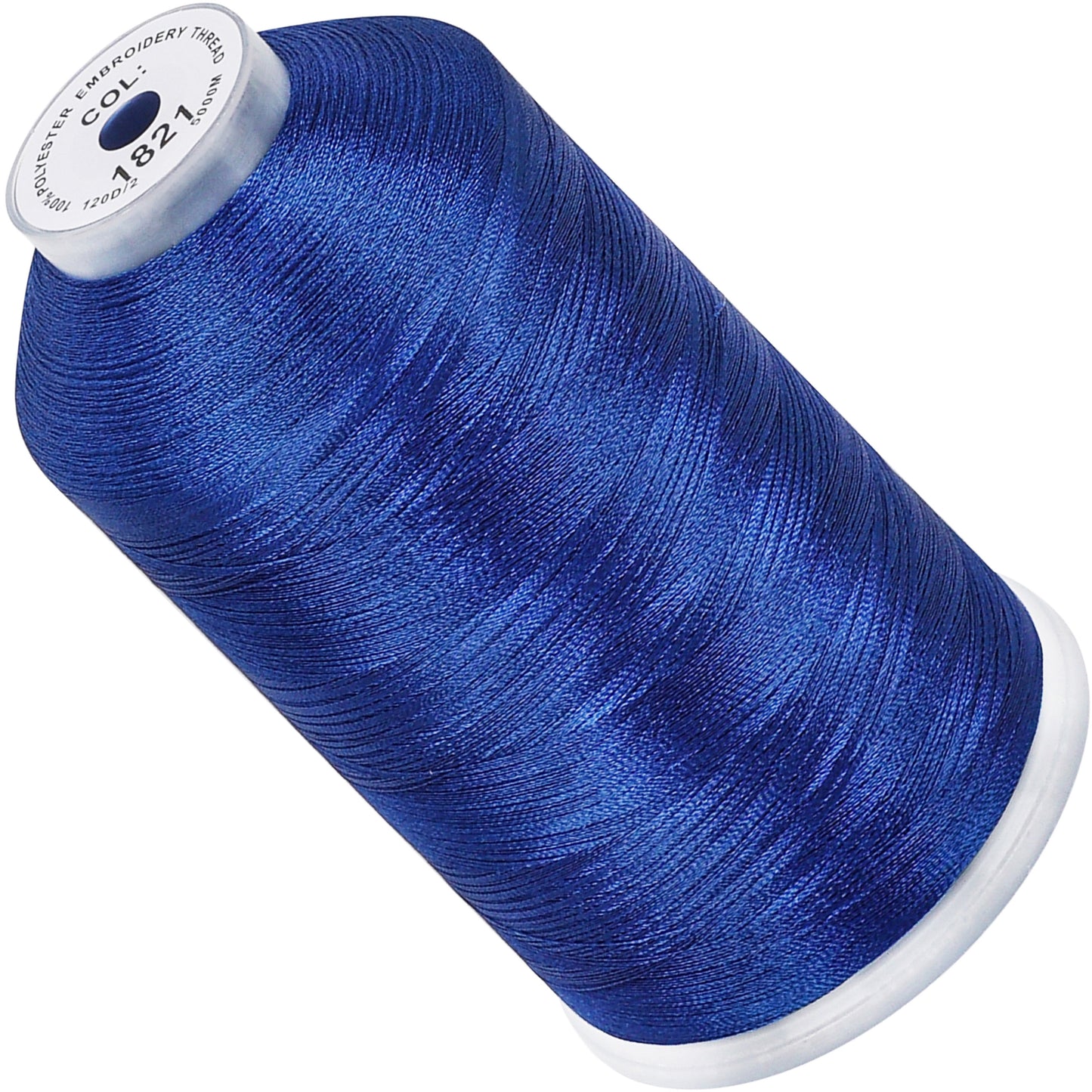 New brothread 100% Polyester with High Sheen Embroidery Thread, 5000M, 40WT(120D/2) 150+ Colors Selected for Commercial Multi Needles and Single Needle Embroidery Machine
