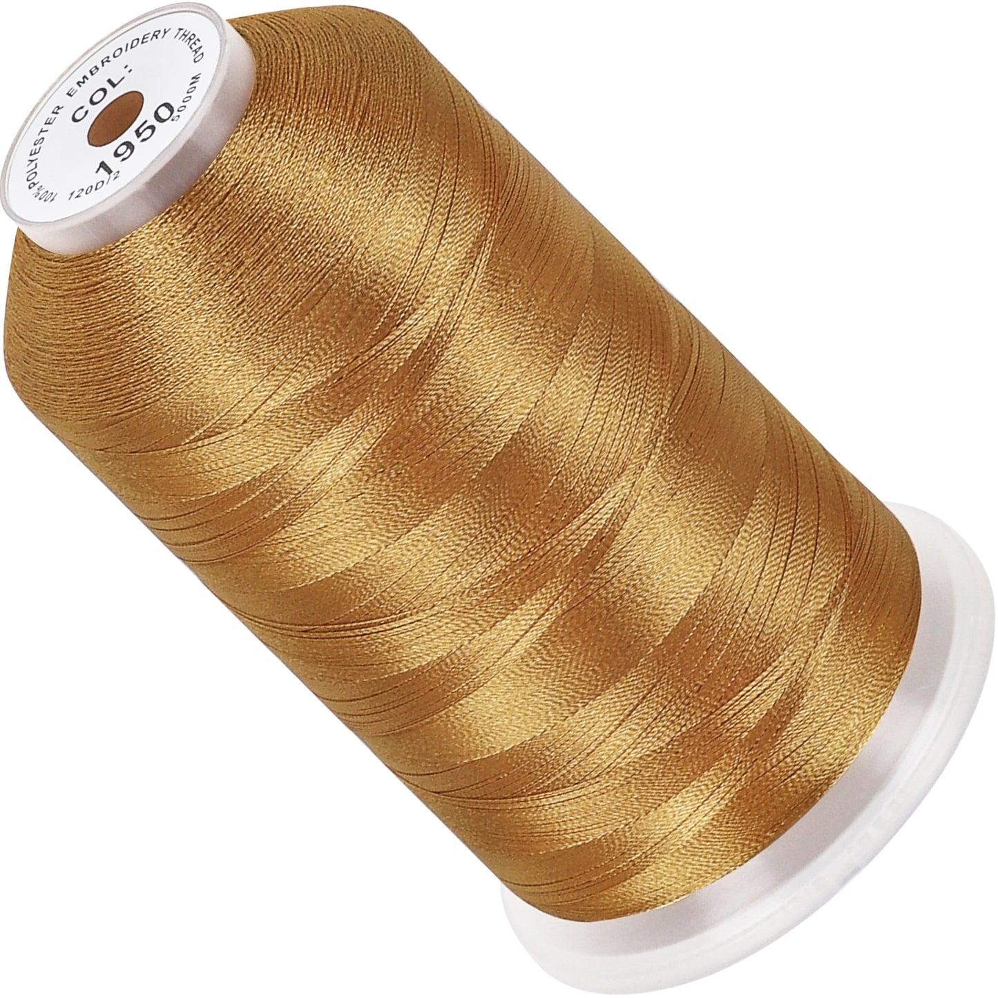 New brothread 100% Polyester with High Sheen Embroidery Thread, 5000M, 40WT(120D/2) 150+ Colors Selected for Commercial Multi Needles and Single Needle Embroidery Machine