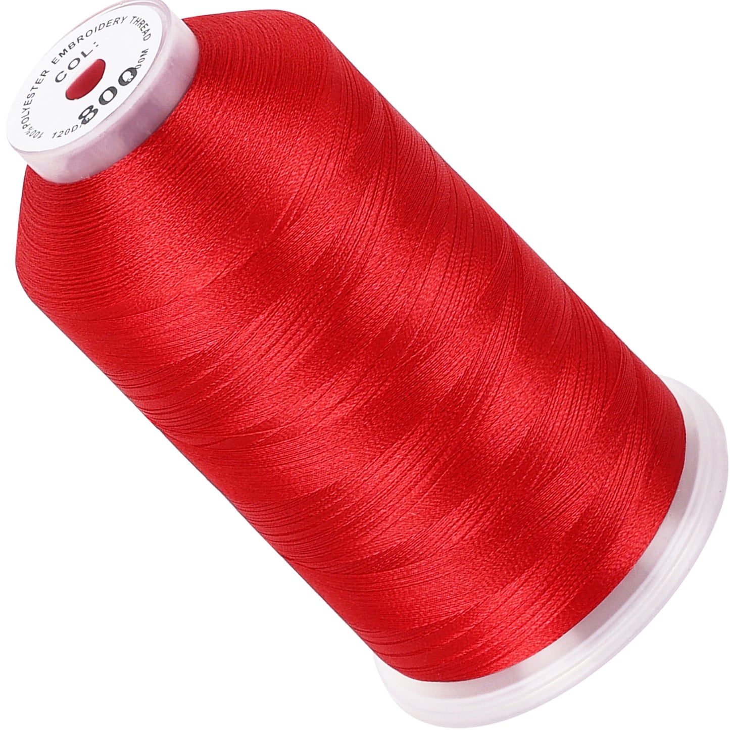 New brothread 100% Polyester with High Sheen Embroidery Thread, 5000M, 40WT(120D/2) 150+ Colors Selected for Commercial Multi Needles and Single Needle Embroidery Machine