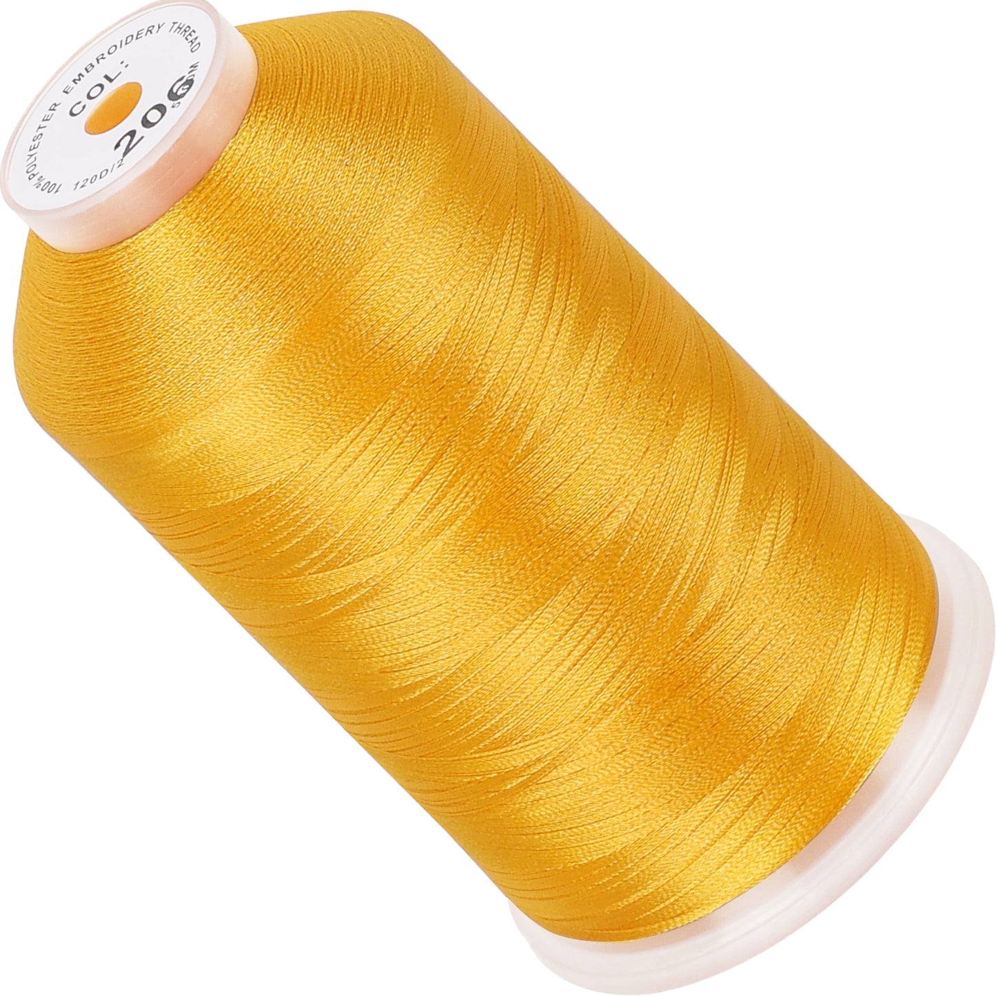 New brothread 100% Polyester with High Sheen Embroidery Thread, 5000M, 40WT(120D/2) 150+ Colors Selected for Commercial Multi Needles and Single Needle Embroidery Machine