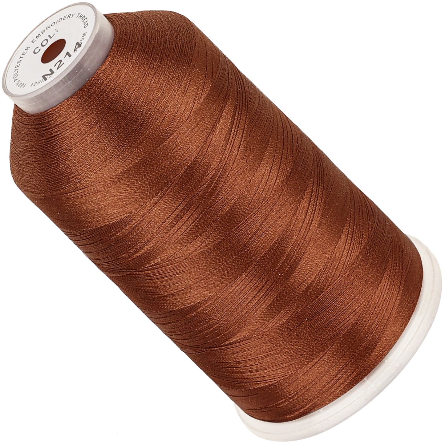 New brothread 100% Polyester with High Sheen Embroidery Thread, 5000M, 40WT(120D/2) 150+ Colors Selected for Commercial Multi Needles and Single Needle Embroidery Machine