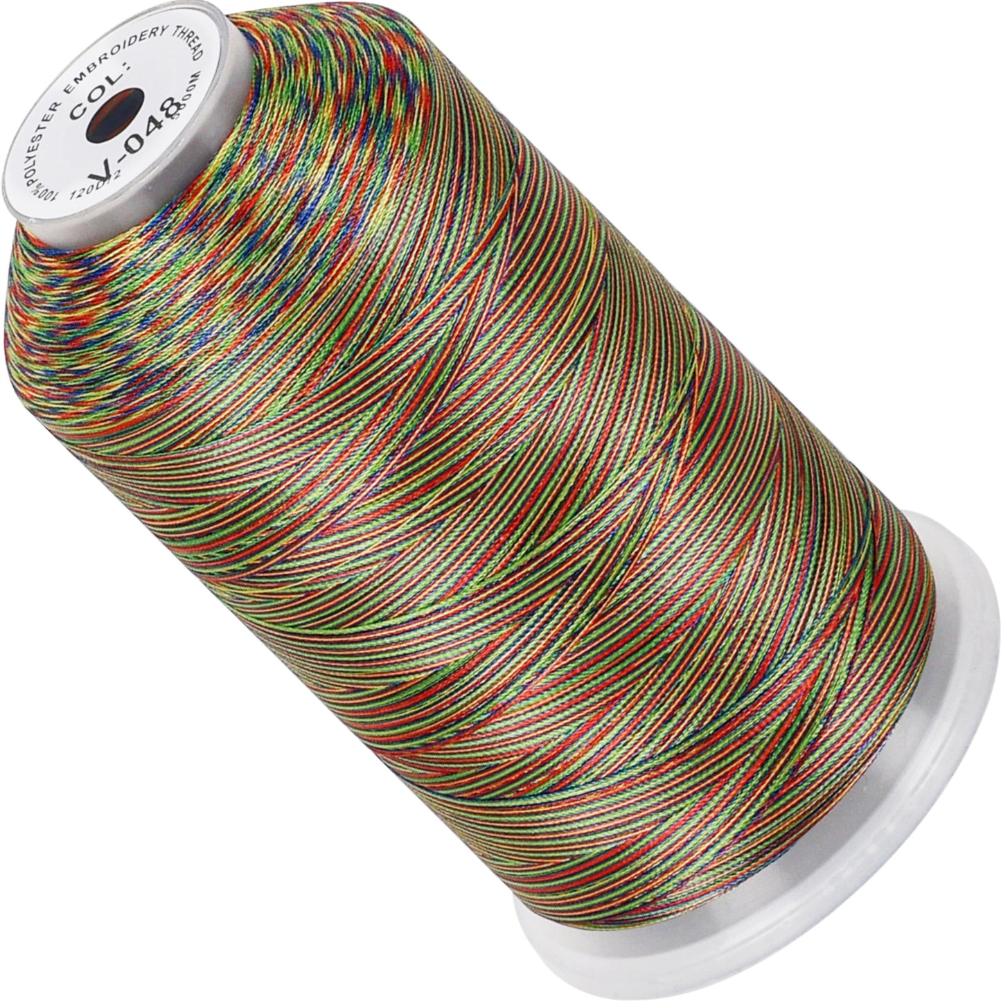 New brothread 100% Polyester with High Sheen Embroidery Thread, 5000M, 40WT(120D/2) 150+ Colors Selected for Commercial Multi Needles and Single Needle Embroidery Machine