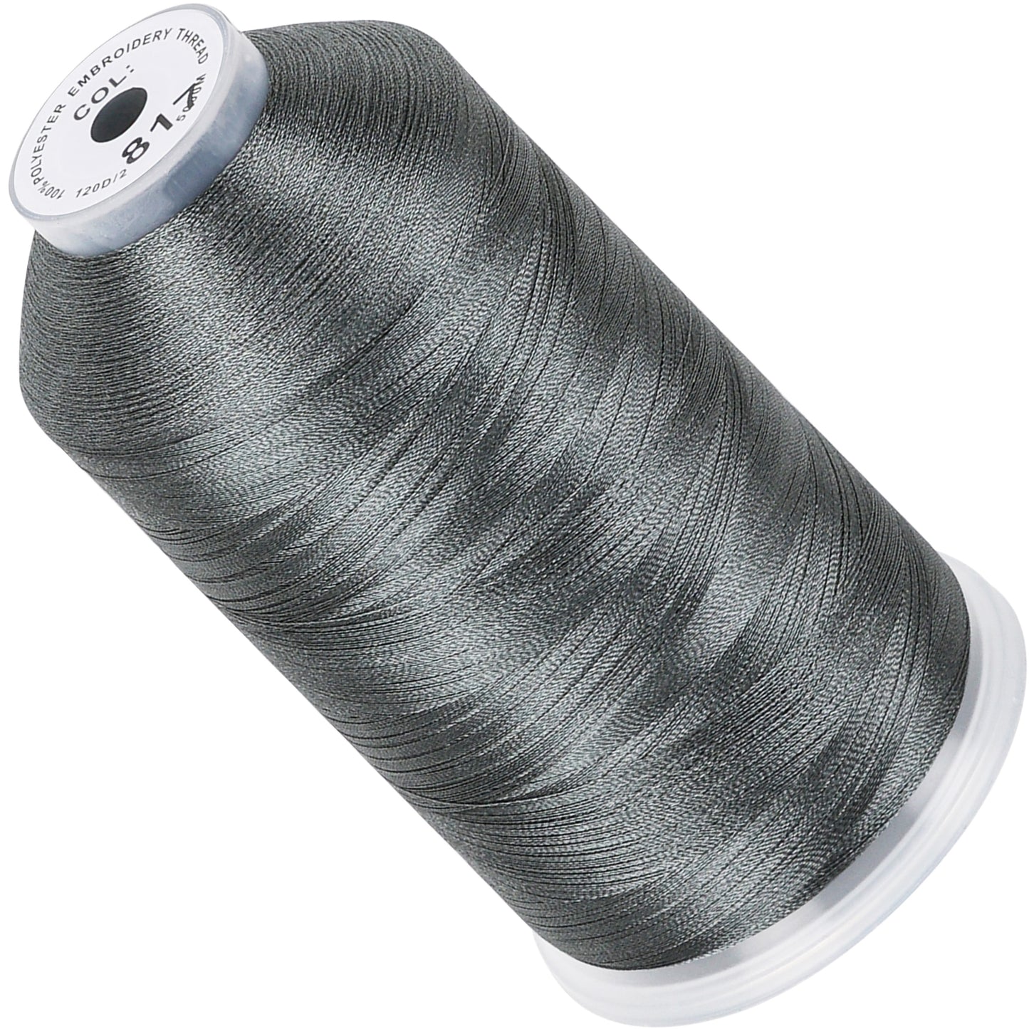 New brothread 100% Polyester with High Sheen Embroidery Thread, 5000M, 40WT(120D/2) 150+ Colors Selected for Commercial Multi Needles and Single Needle Embroidery Machine