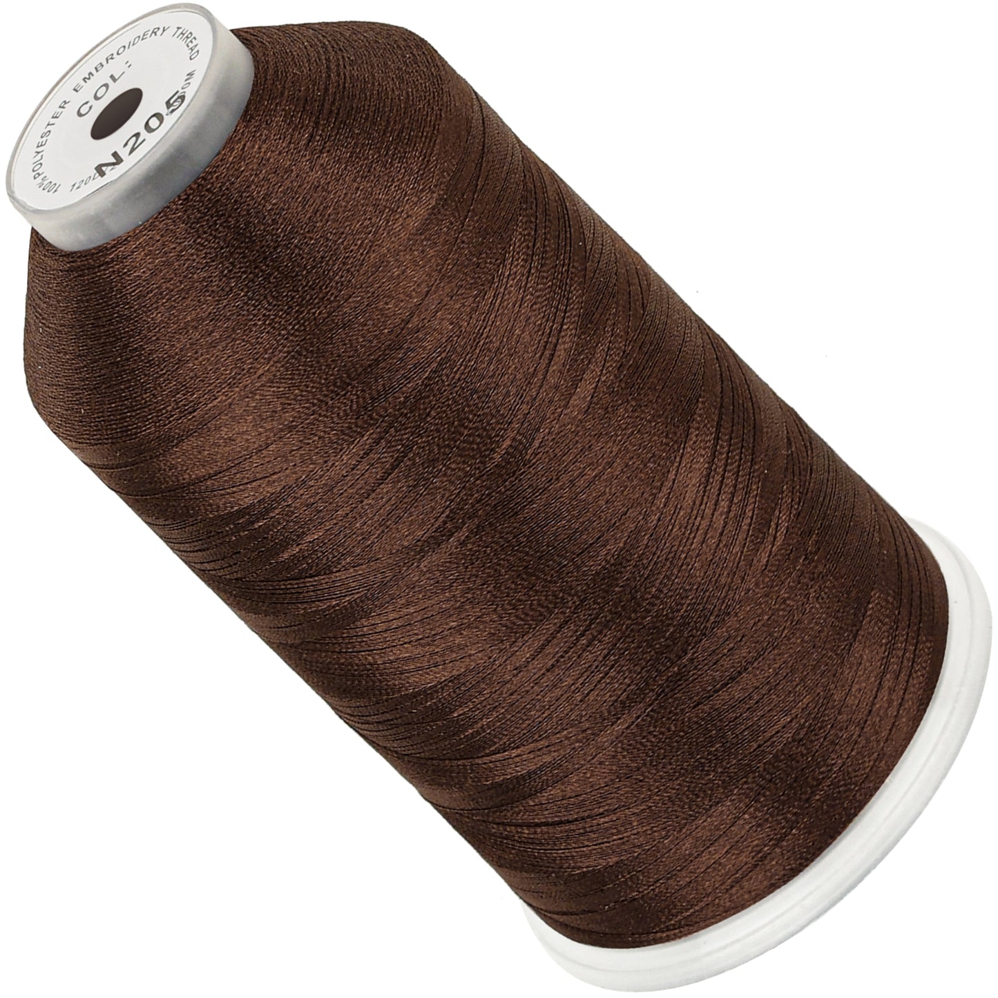 New brothread 100% Polyester with High Sheen Embroidery Thread, 5000M, 40WT(120D/2) 150+ Colors Selected for Commercial Multi Needles and Single Needle Embroidery Machine