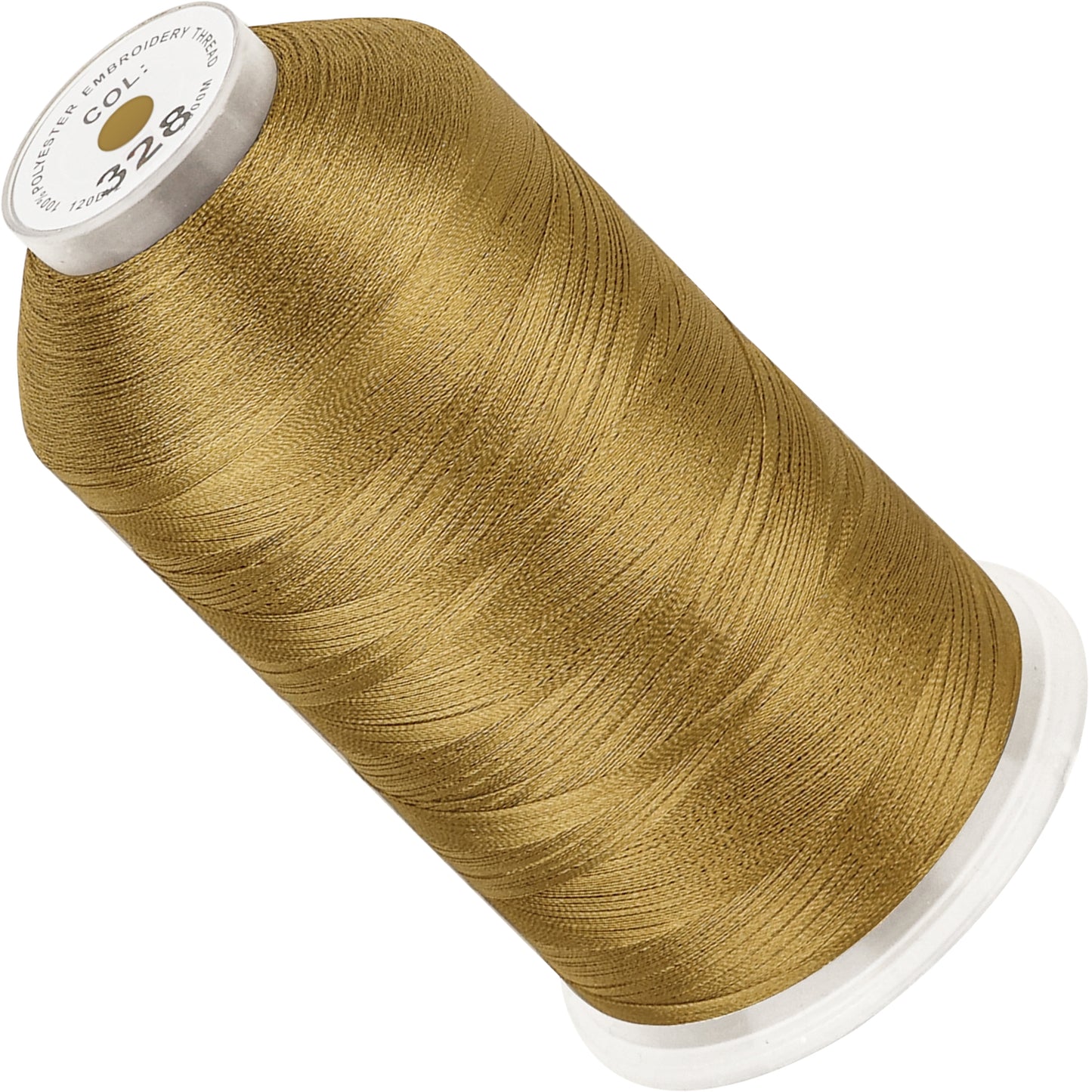 New brothread 100% Polyester with High Sheen Embroidery Thread, 5000M, 40WT(120D/2) 150+ Colors Selected for Commercial Multi Needles and Single Needle Embroidery Machine