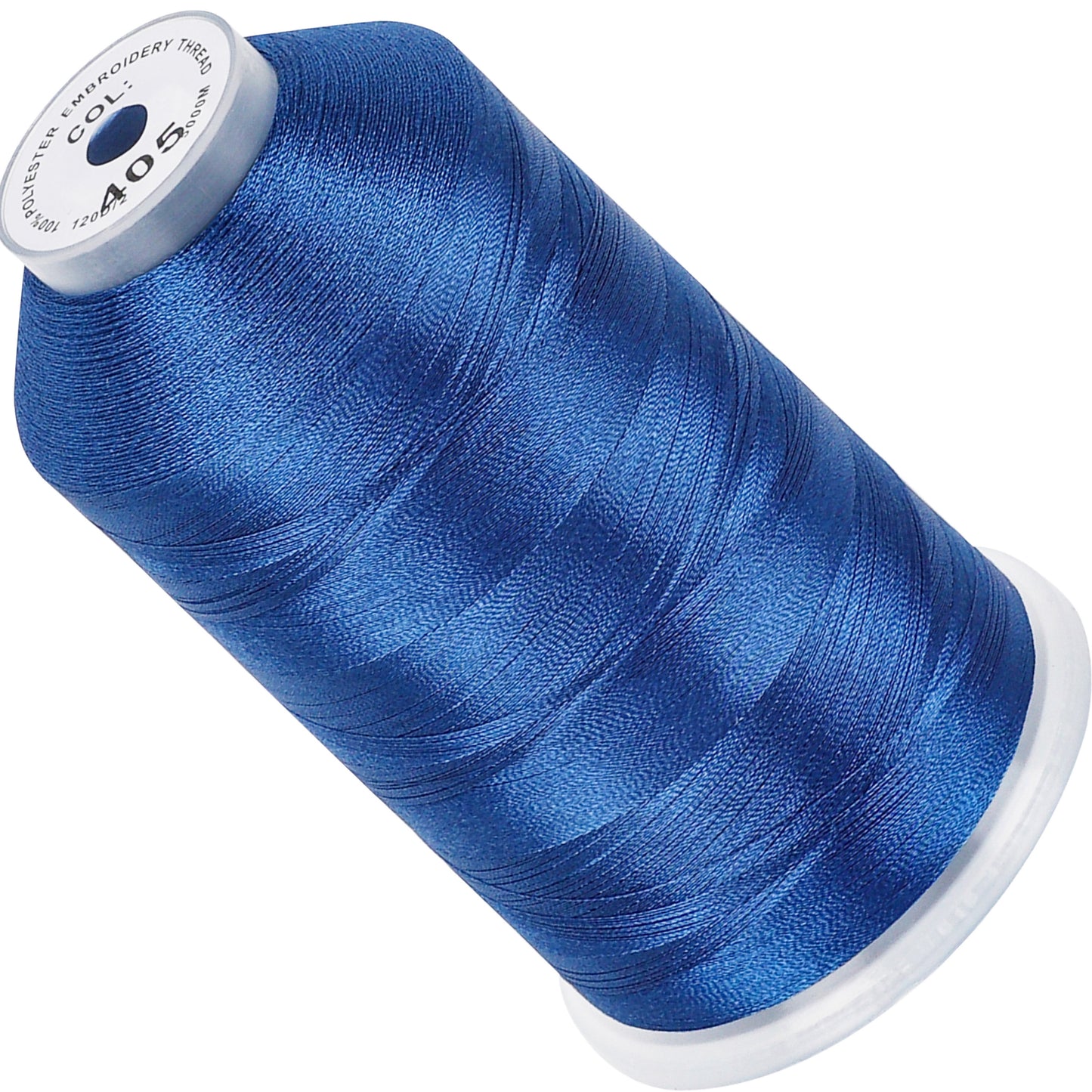 New brothread 100% Polyester with High Sheen Embroidery Thread, 5000M, 40WT(120D/2) 150+ Colors Selected for Commercial Multi Needles and Single Needle Embroidery Machine
