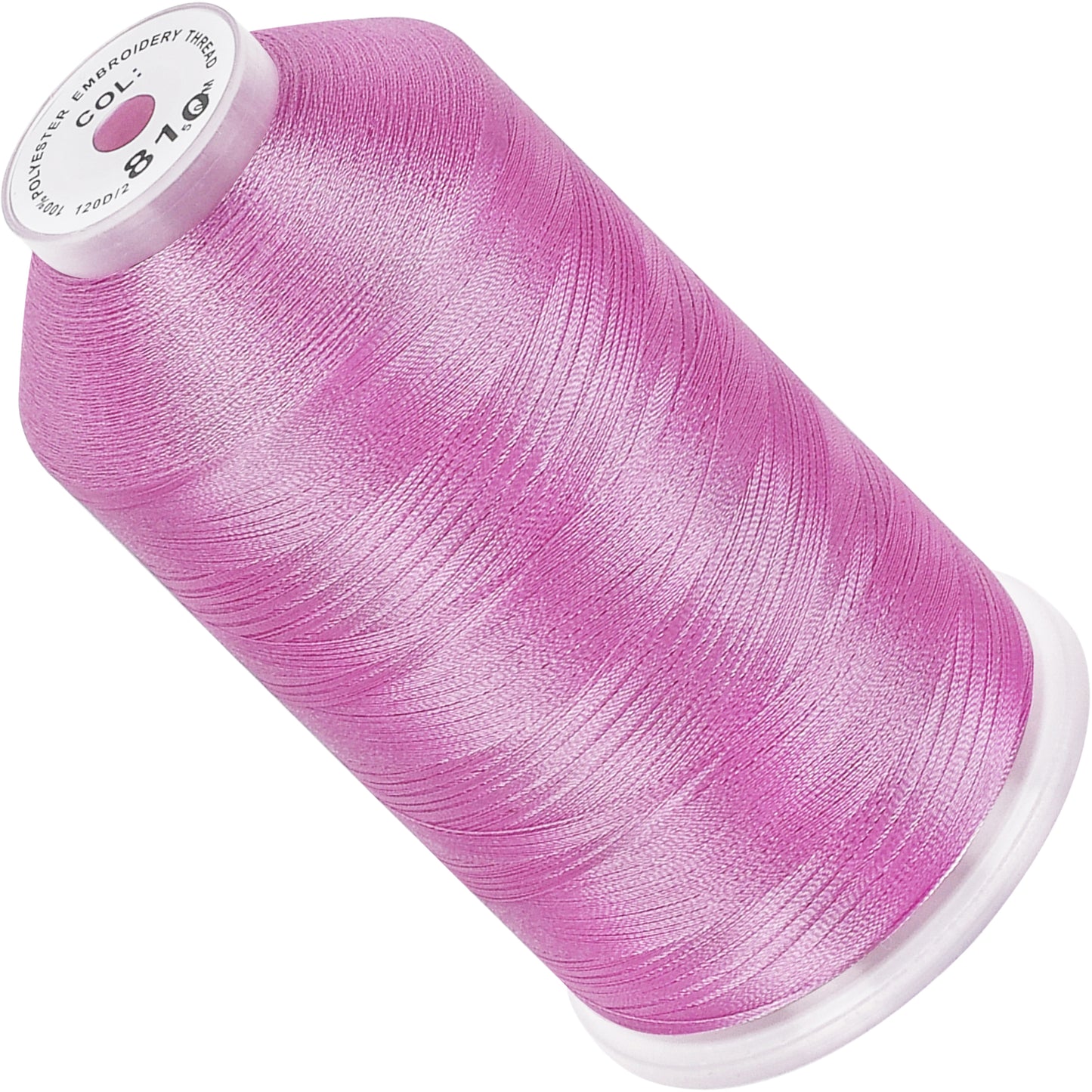 New brothread 100% Polyester with High Sheen Embroidery Thread, 5000M, 40WT(120D/2) 150+ Colors Selected for Commercial Multi Needles and Single Needle Embroidery Machine