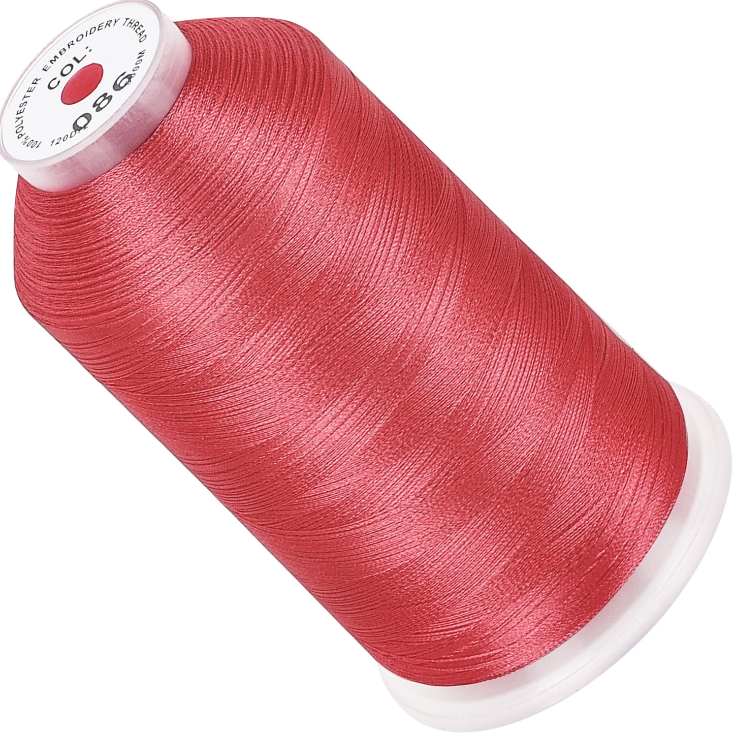 New brothread 100% Polyester with High Sheen Embroidery Thread, 5000M, 40WT(120D/2) 150+ Colors Selected for Commercial Multi Needles and Single Needle Embroidery Machine