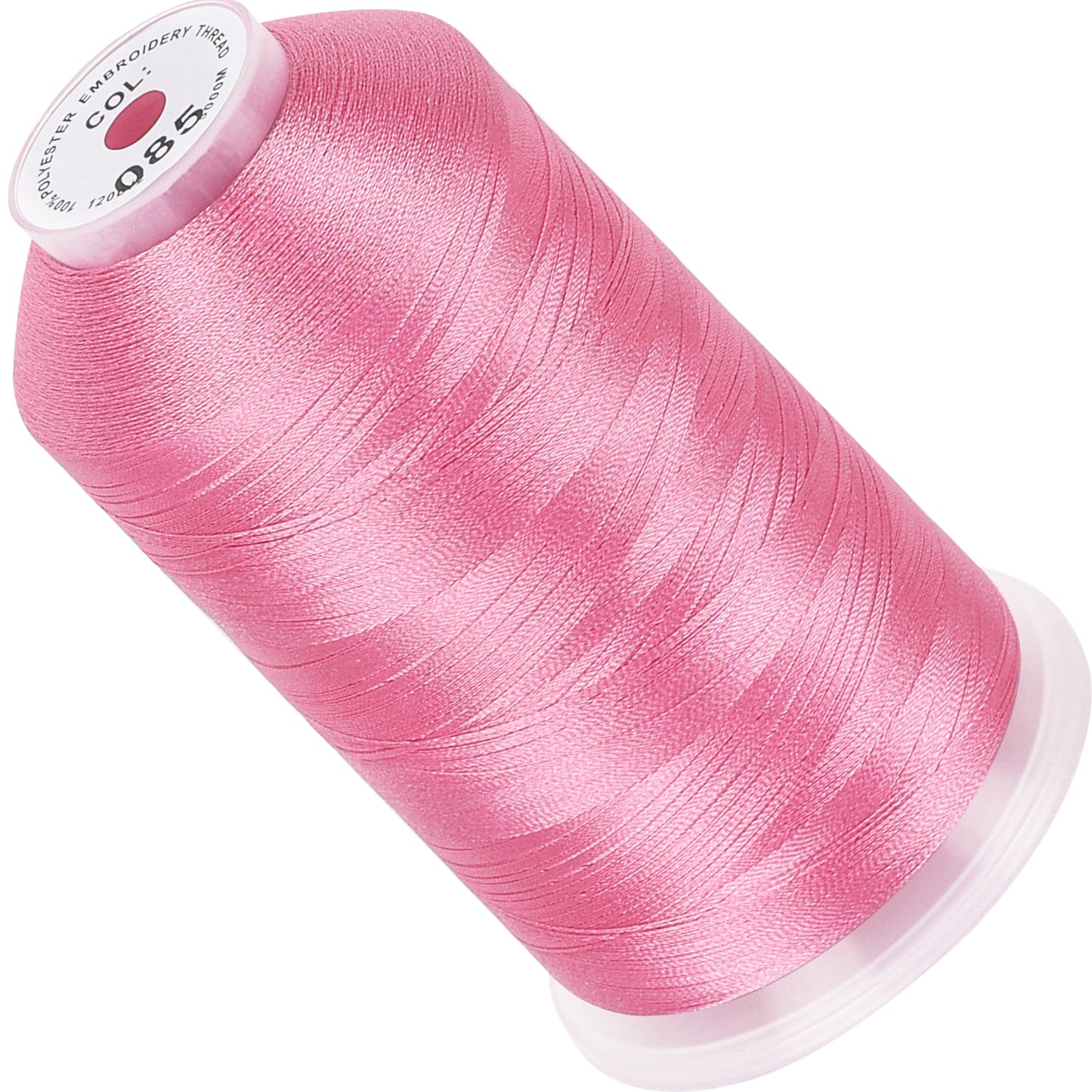 New brothread 100% Polyester with High Sheen Embroidery Thread, 5000M, 40WT(120D/2) 150+ Colors Selected for Commercial Multi Needles and Single Needle Embroidery Machine