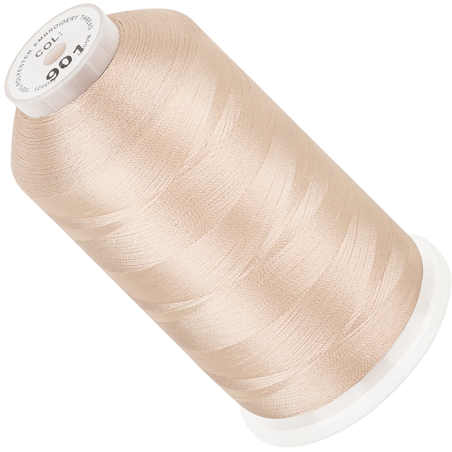 New brothread 100% Polyester with High Sheen Embroidery Thread, 5000M, 40WT(120D/2) 150+ Colors Selected for Commercial Multi Needles and Single Needle Embroidery Machine