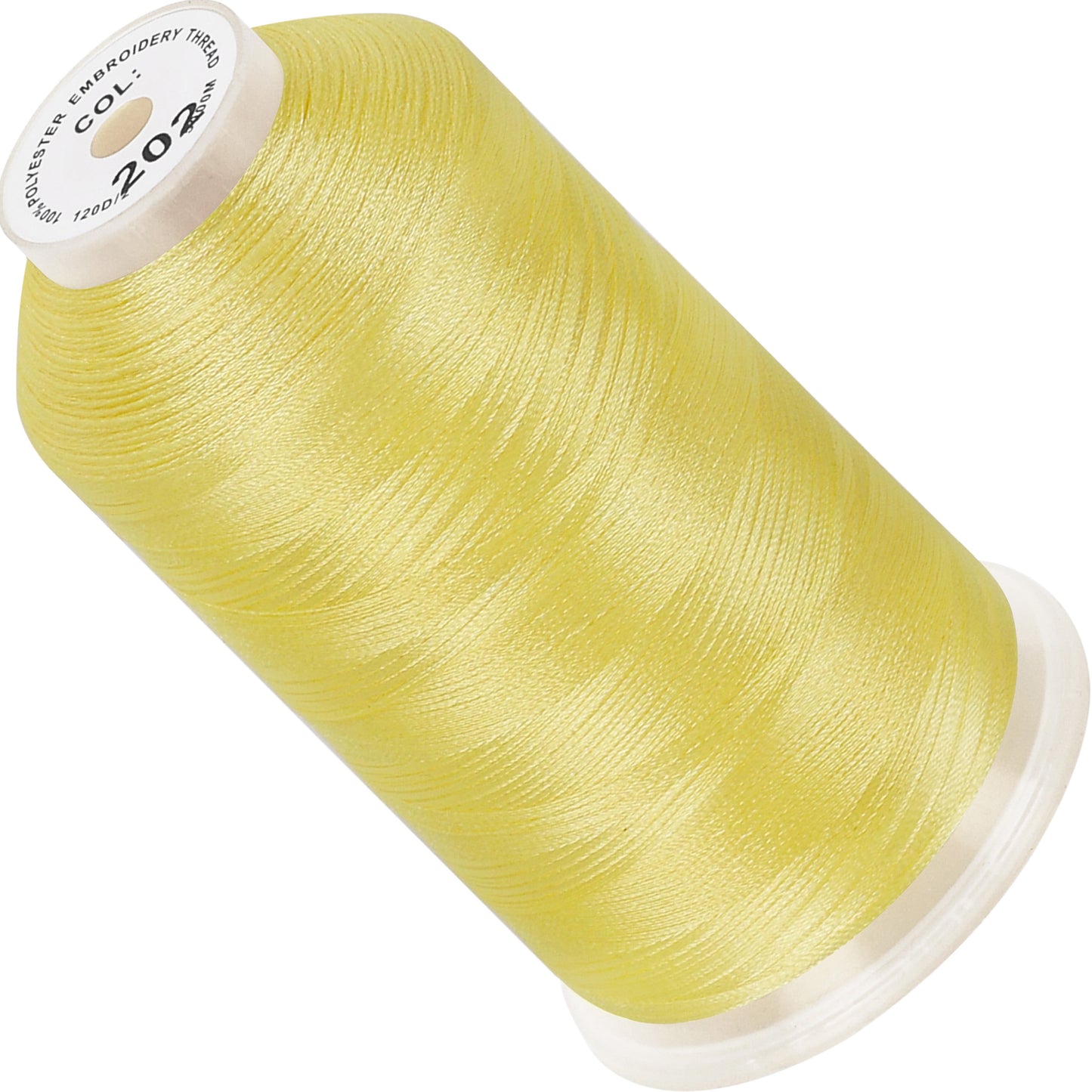 New brothread 100% Polyester with High Sheen Embroidery Thread, 5000M, 40WT(120D/2) 150+ Colors Selected for Commercial Multi Needles and Single Needle Embroidery Machine