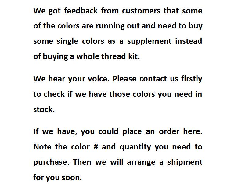 New brothread embroidery machine thread 5000M individual spools(Please place an order and note the color number and quantity)